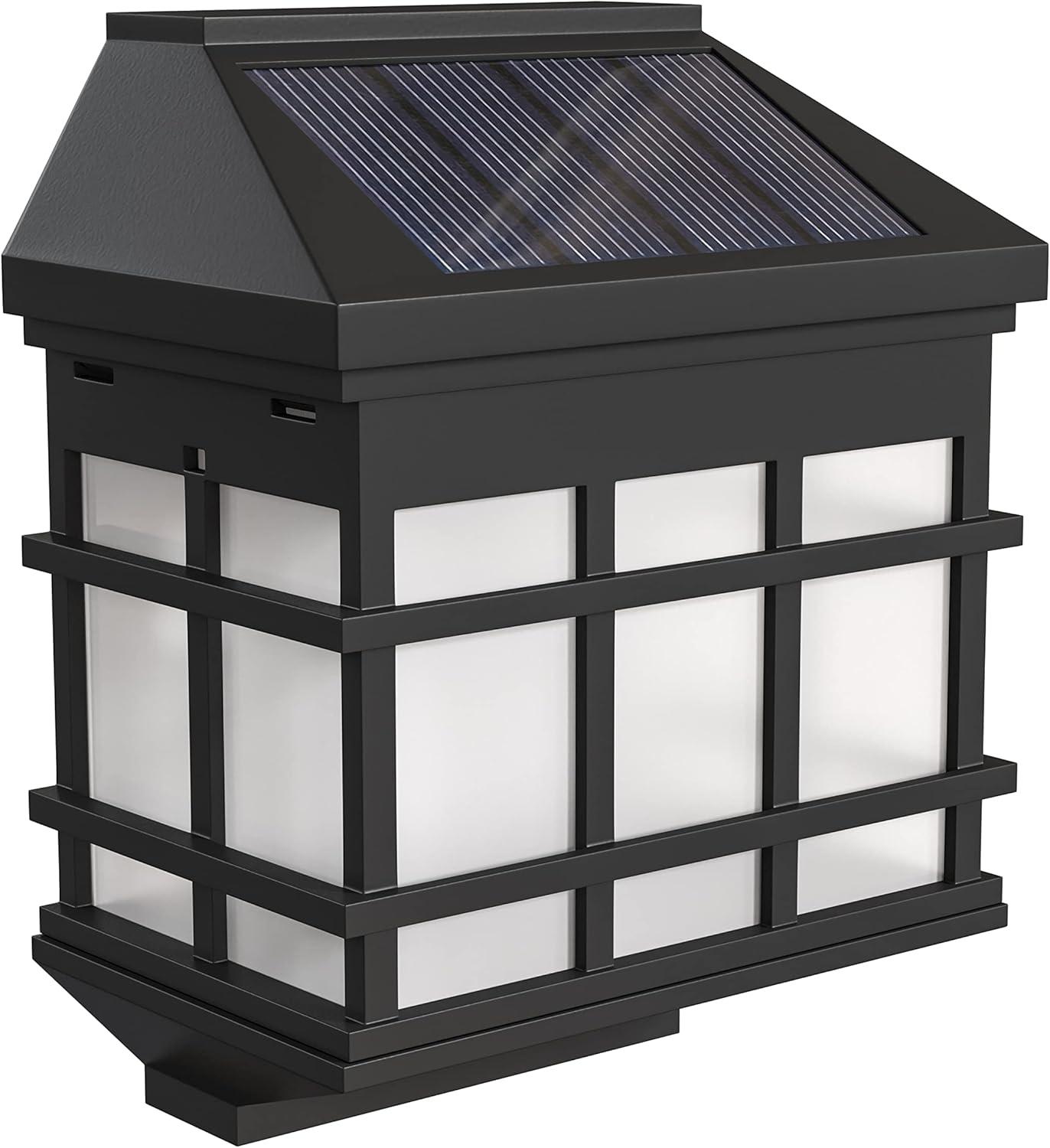 Rutland Decorative Wall Mount Solar Powered Lighting for Decks and Fencing