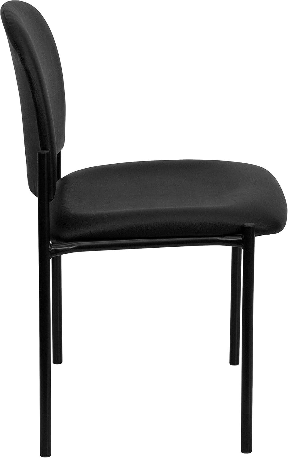 Prather Comfort Stackable Steel Side Reception Chair