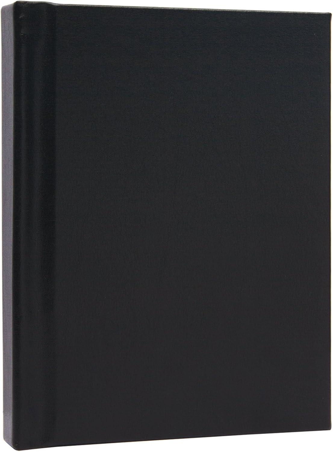 Neil Enterprises Inc. Black 10x12 Vertical Self-Stick Photo Albums - Holds 20 Photos - Pack of 12