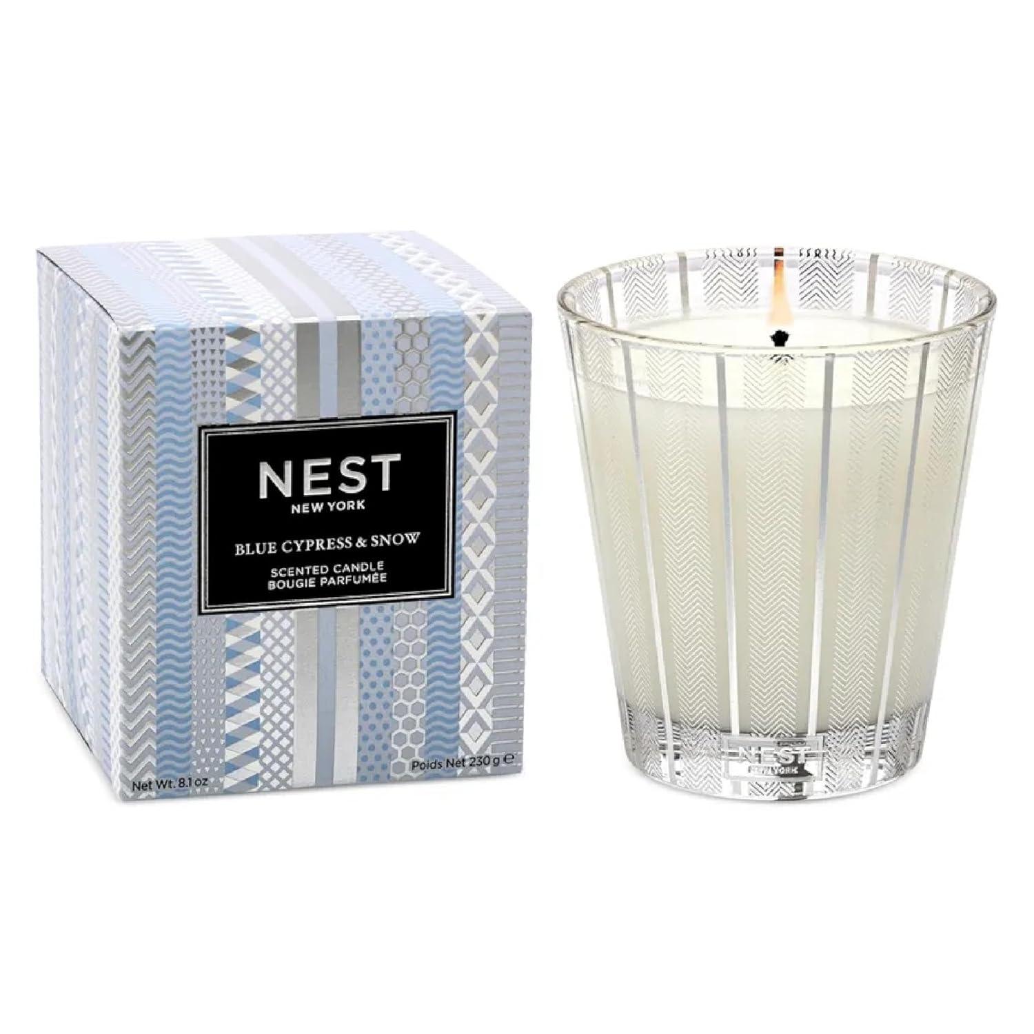 Nest Fragrances Blue Cypress & Snow Scented Candle