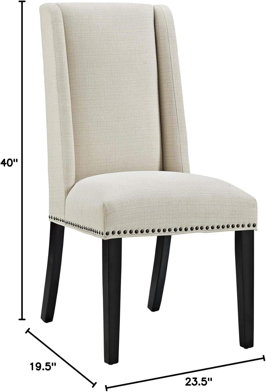 Modway Baron Fabric Upholstered Dining Chairs (Set of 2) by Modway
