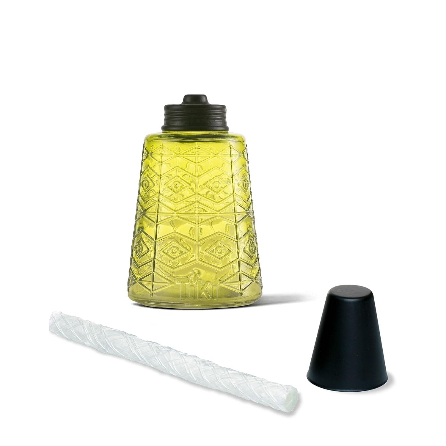 TIKI Brand TIKI® Brand 6 Inch Table Torch Glass Red, Green and Blue (Set of 3)