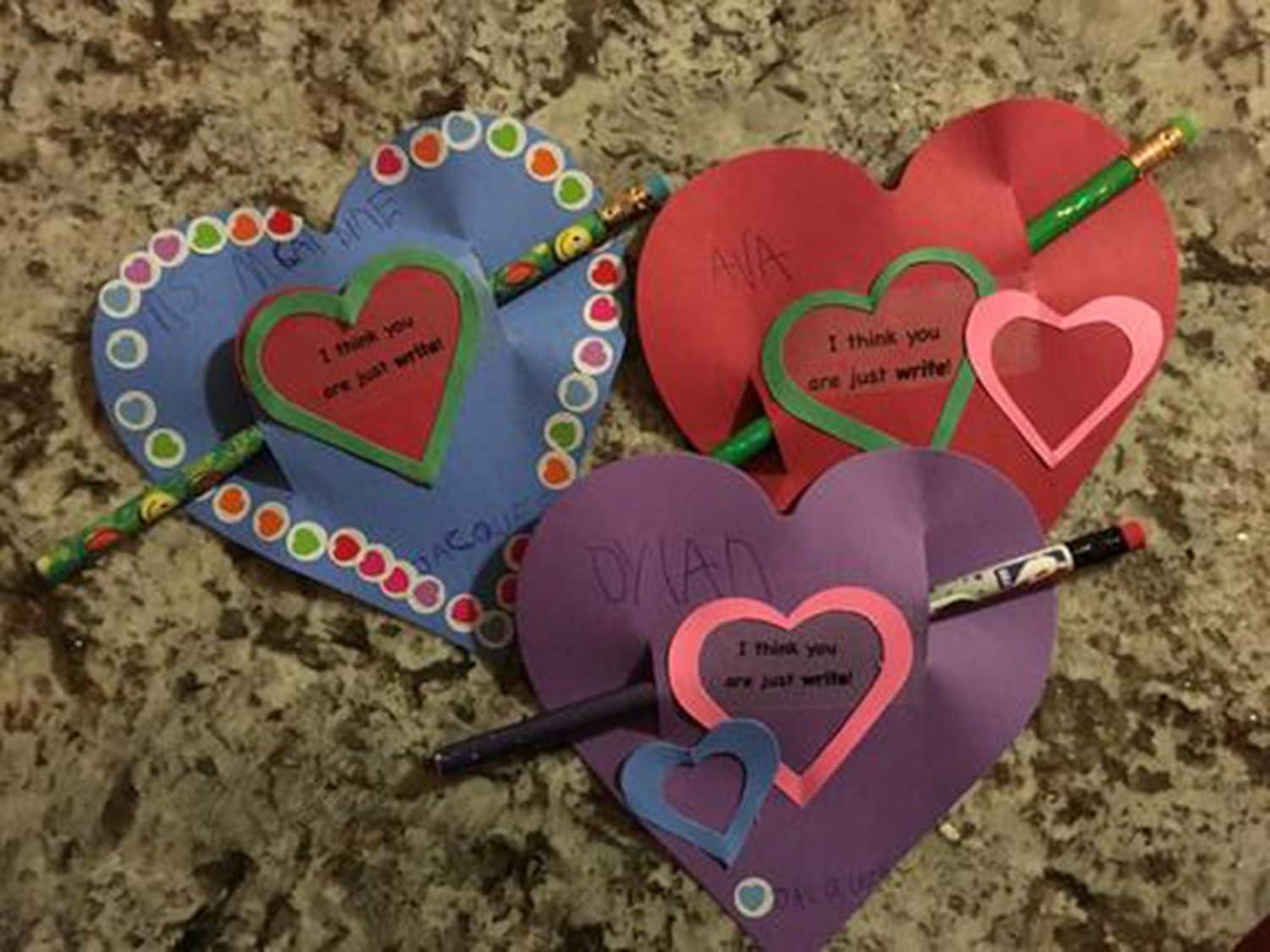 SHAPES ETC. Heart Large Assorted Color Creative Cut-Outs- 5.5”