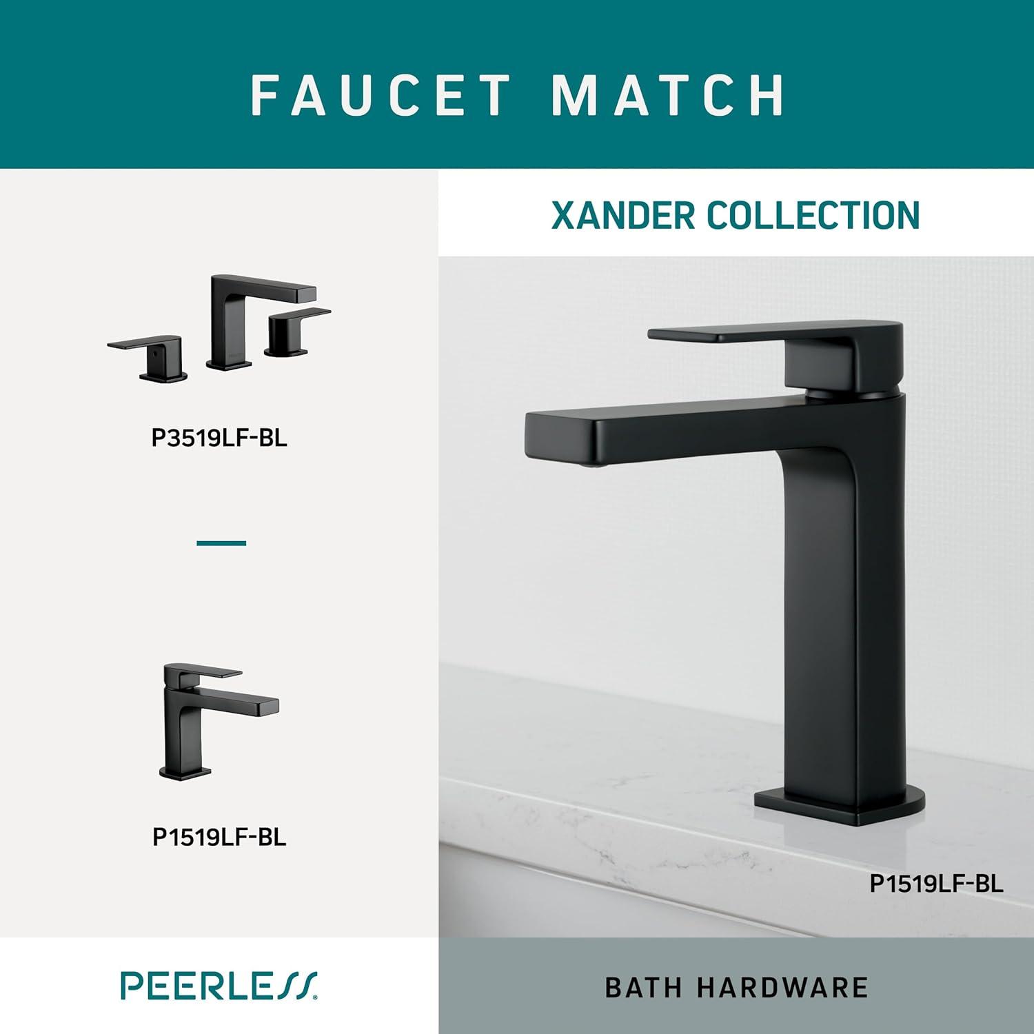 Peerless Faucets Xander 1 Wall Towel Bar PA619-18BL