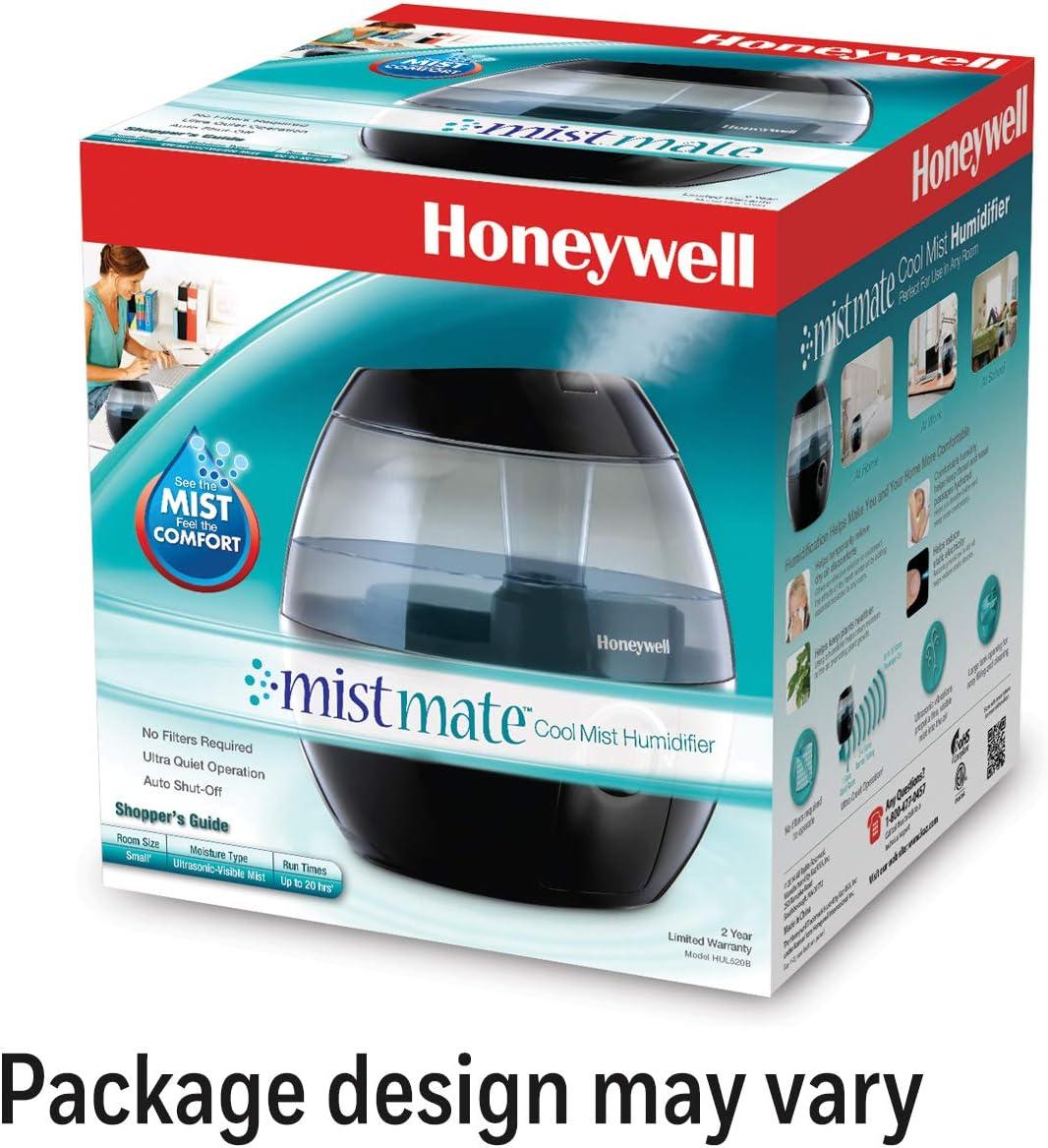 Honeywell Mistmate Ultrasonic Humidifier HUL520B, Black