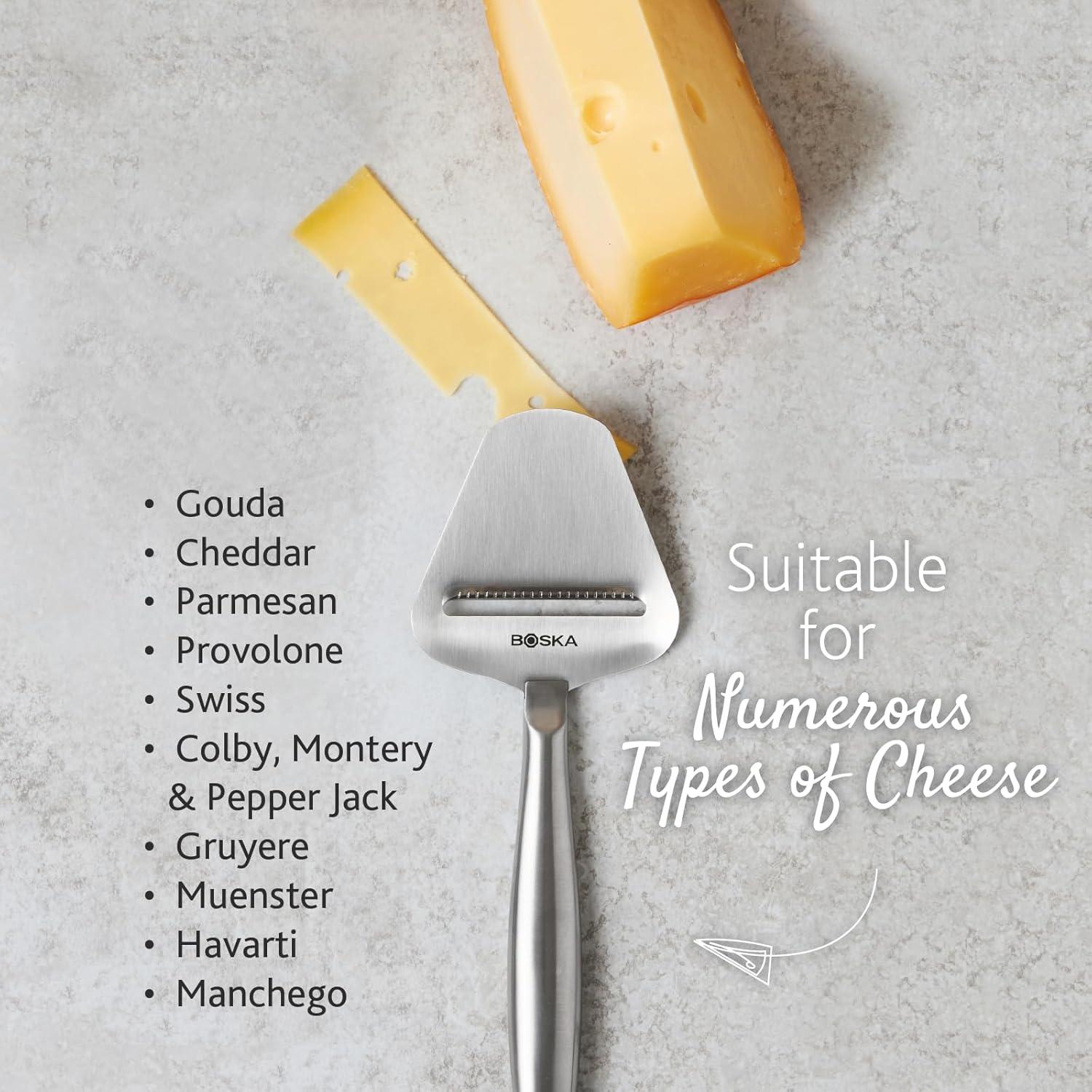 Boska Adjustable Thick Copenhagen Cheese Slicer Stainless, 0.75 lb