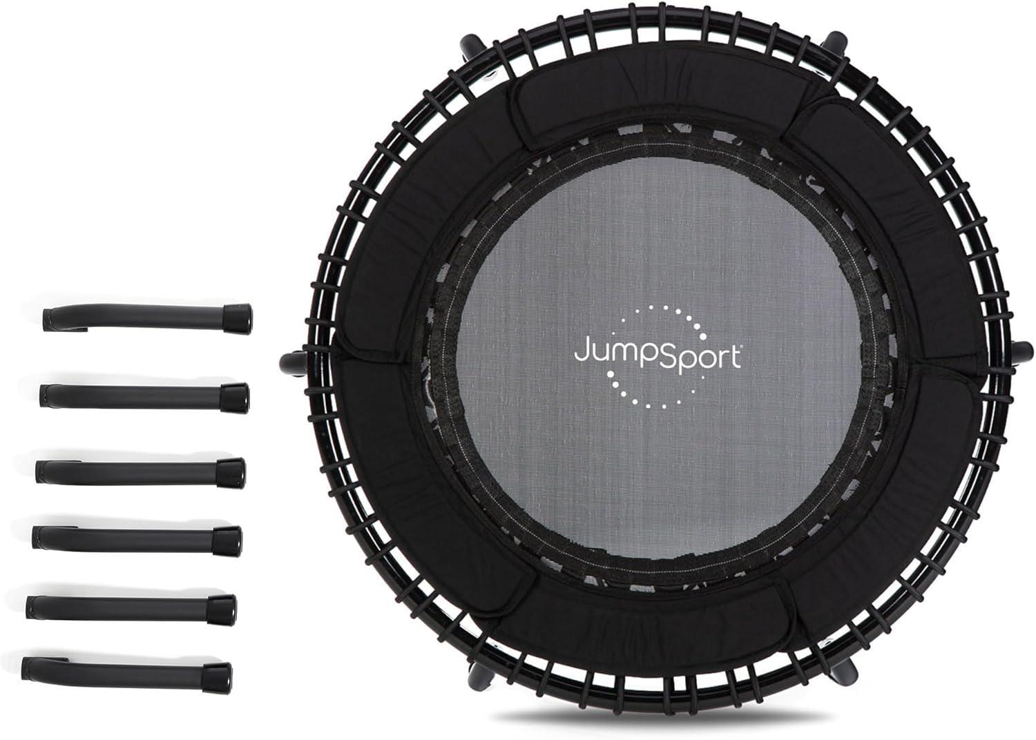 JumpSport 250 Workout Rebounder for Adults, 39" Mini Fitness Trampoline