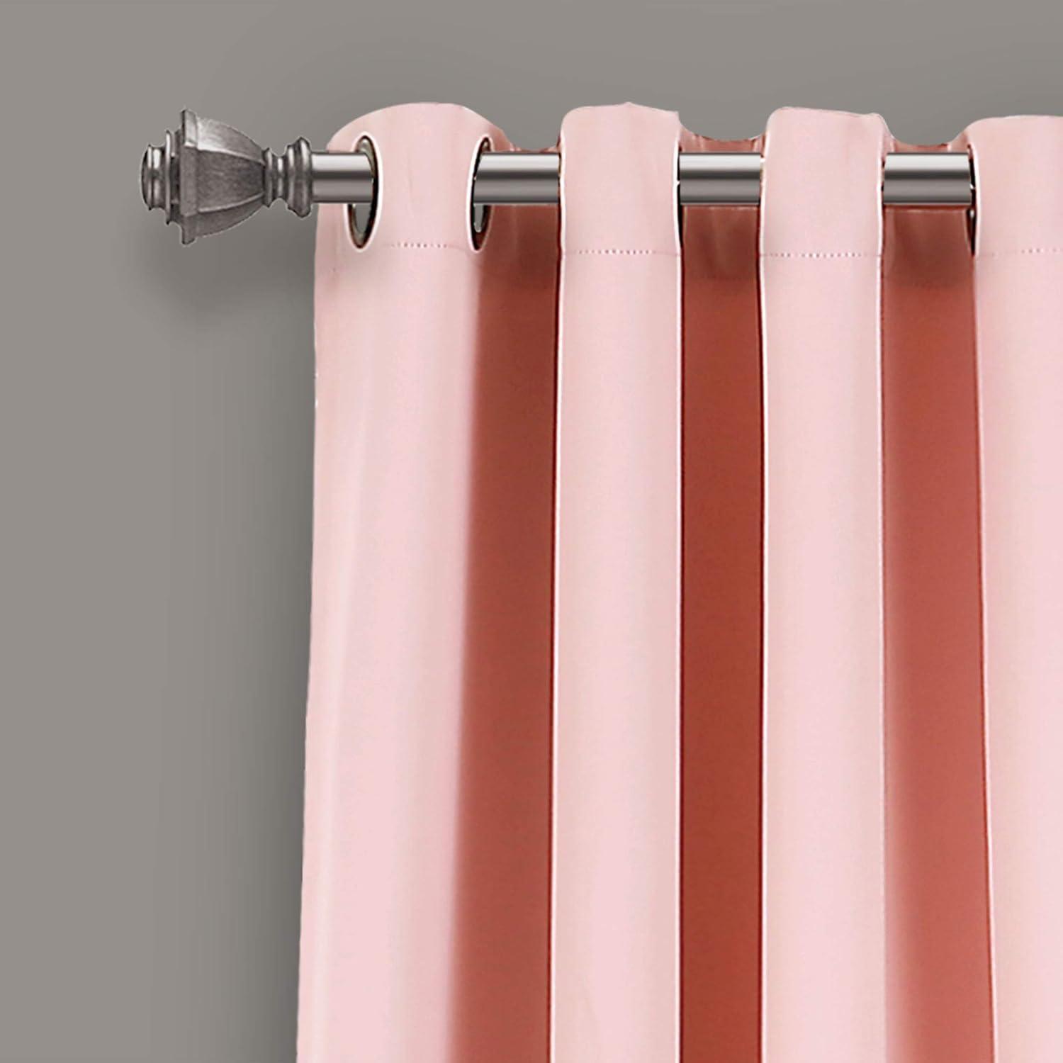 Insulated Polyester Blackout Curtain Pair