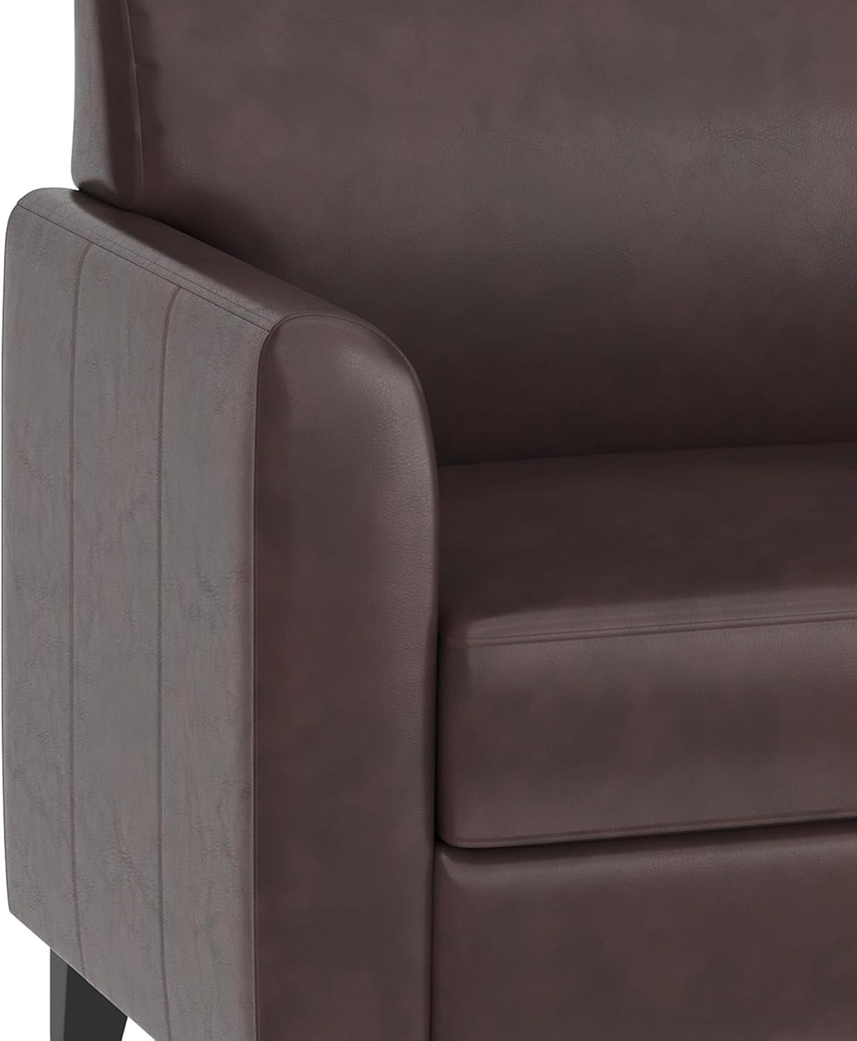 HERCULES Diplomat Series LeatherSoft Sofa with Clean Line Stitched Frame
