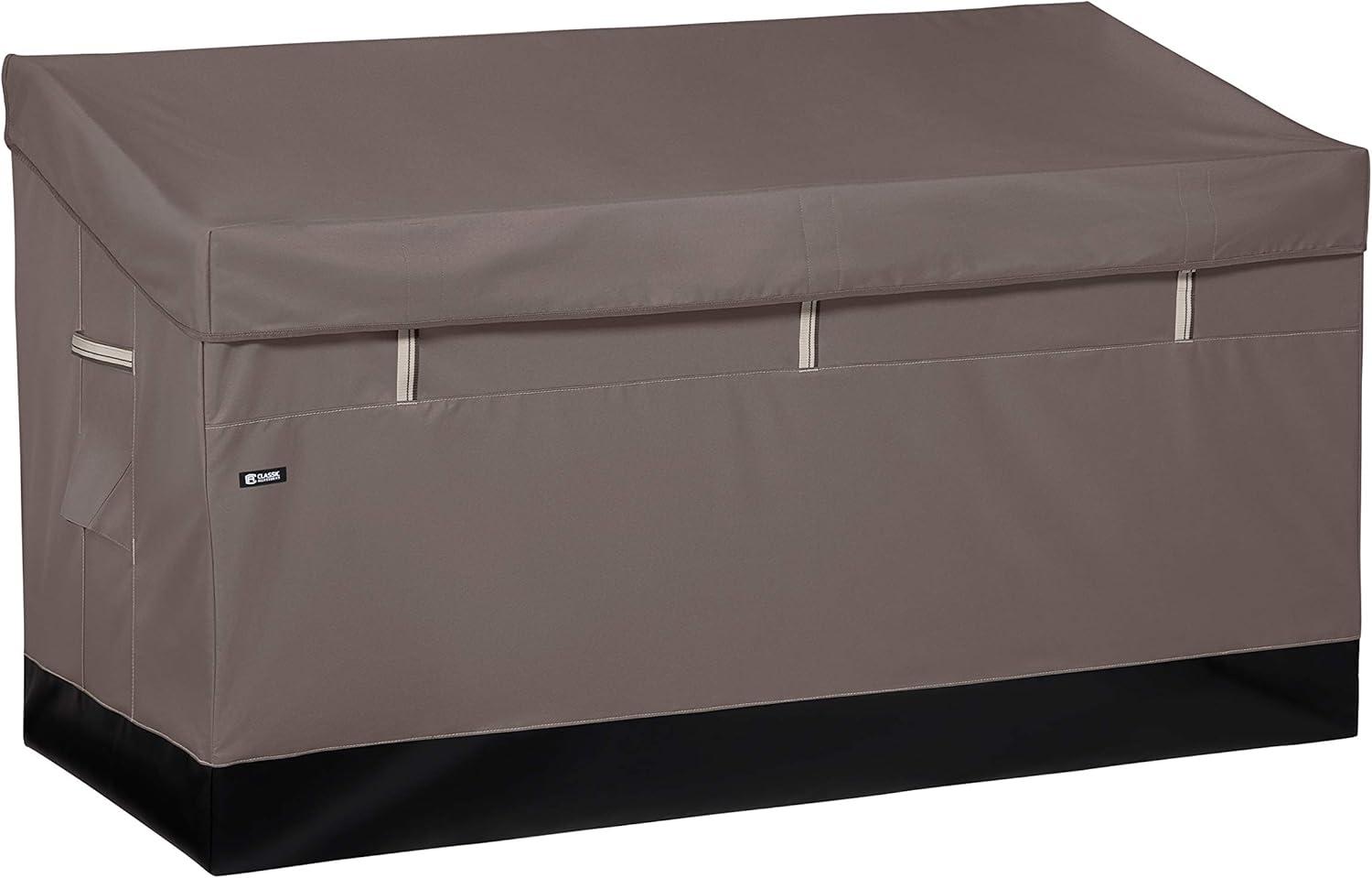 Classic Accessories 162 gal Ravenna Water-Resistant Steel Deck Box Beige