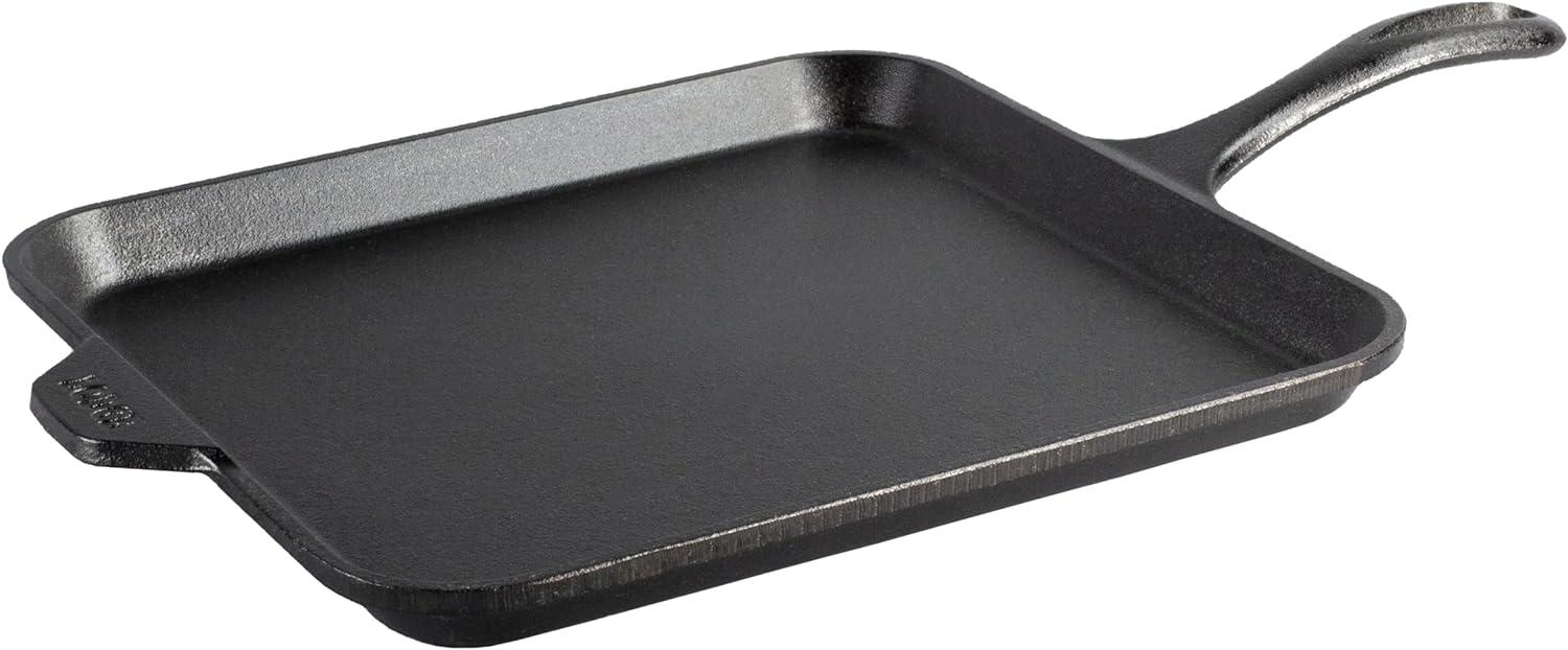 Lodge Black Cast Iron 11" Square Griddle