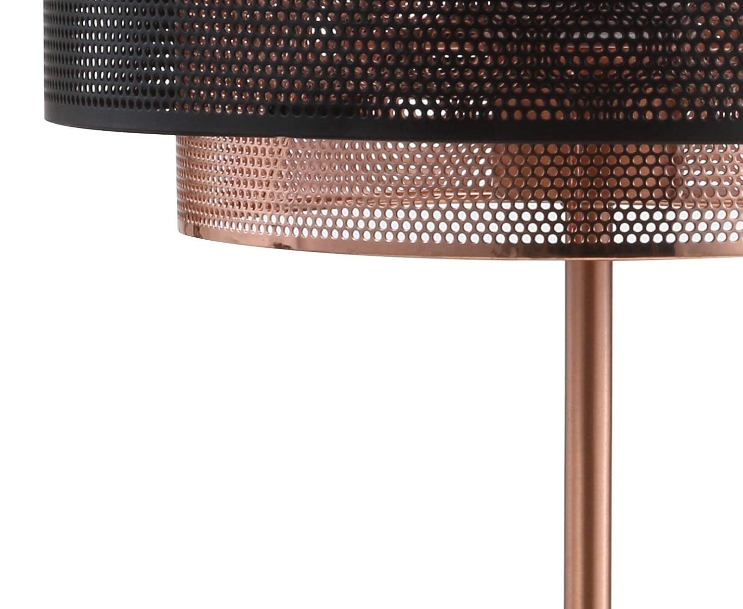 Jonathan Y Lighting Jyl6106 Tribeca 1 Light 20" Tall Led Table Lamp - Copper