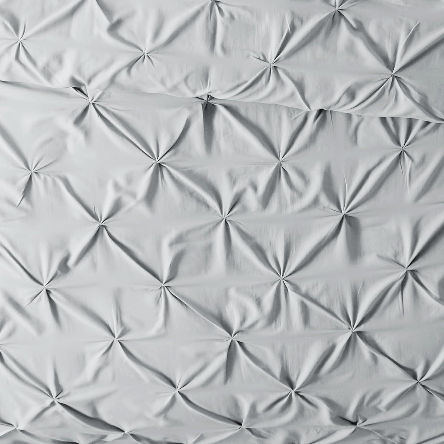 Becky Cameron Pinch Pleat Textured Duvet Cover Set