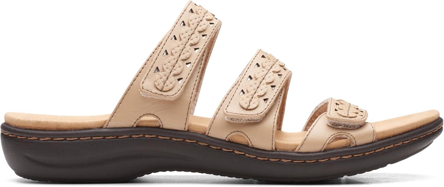 Laurieann Cove Casual Sand Genuine Leather Women's Slide