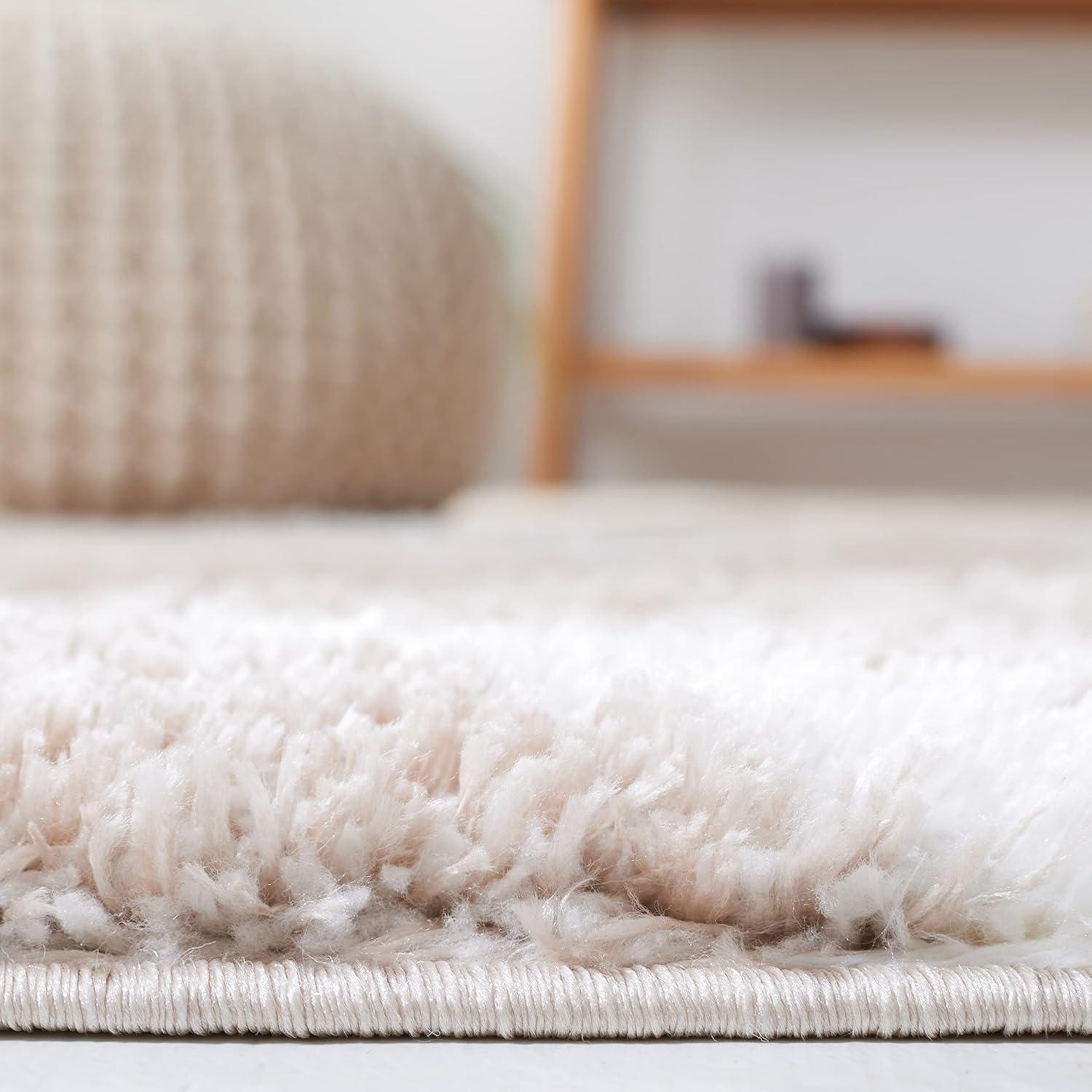 Latitude Run® Tahoe Shag Performance Geometric Rug