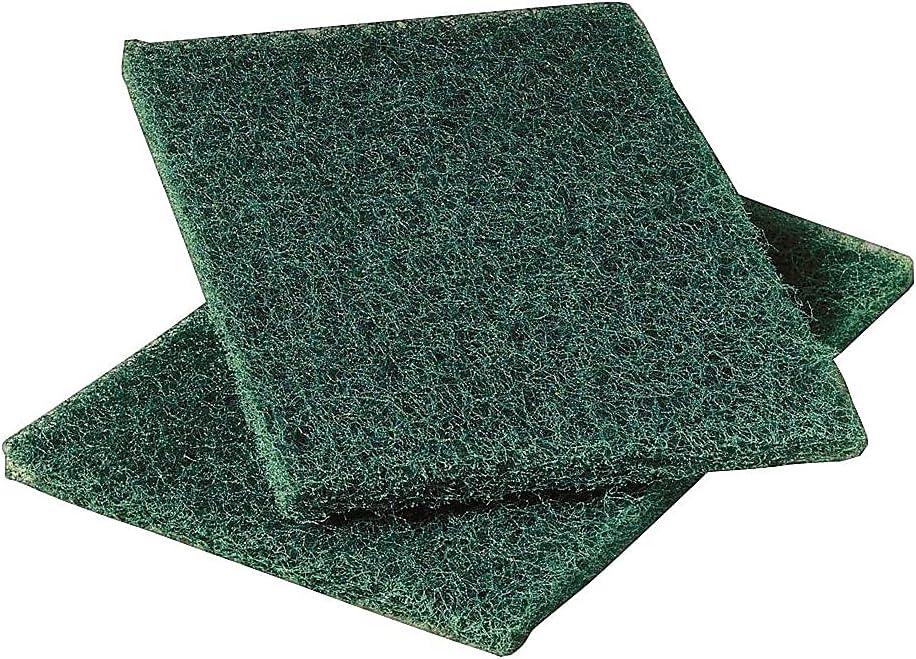 Scotch-Brite PROFESSIONAL Heavy-Duty Scouring Pad 86, 6 x 9, Green, Dozen