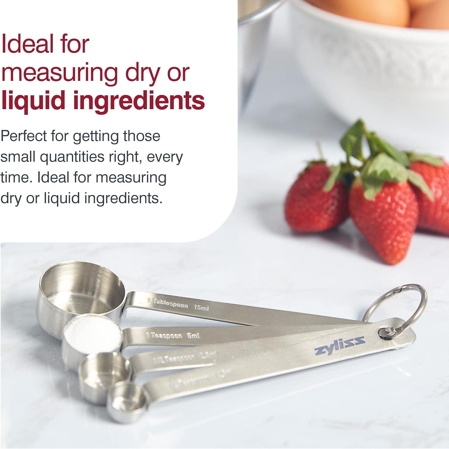 Premium Stainless Steel Nesting Measuring Spoon Set