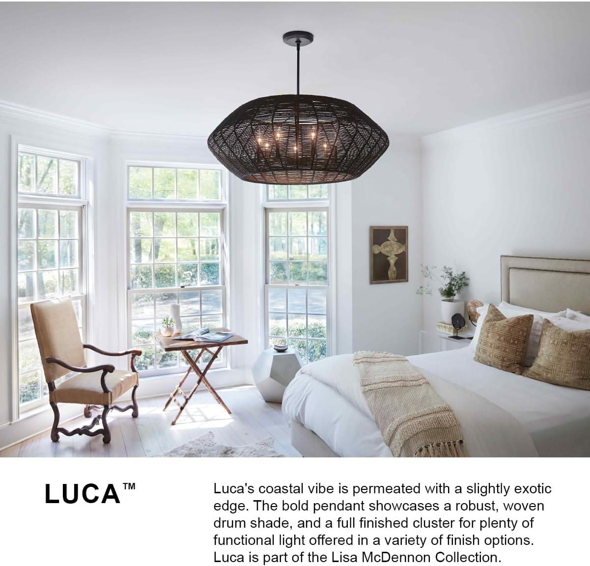 Hinkley Lighting - Luca - 15W 3 LED Small Convertible Chandelier In Coastal