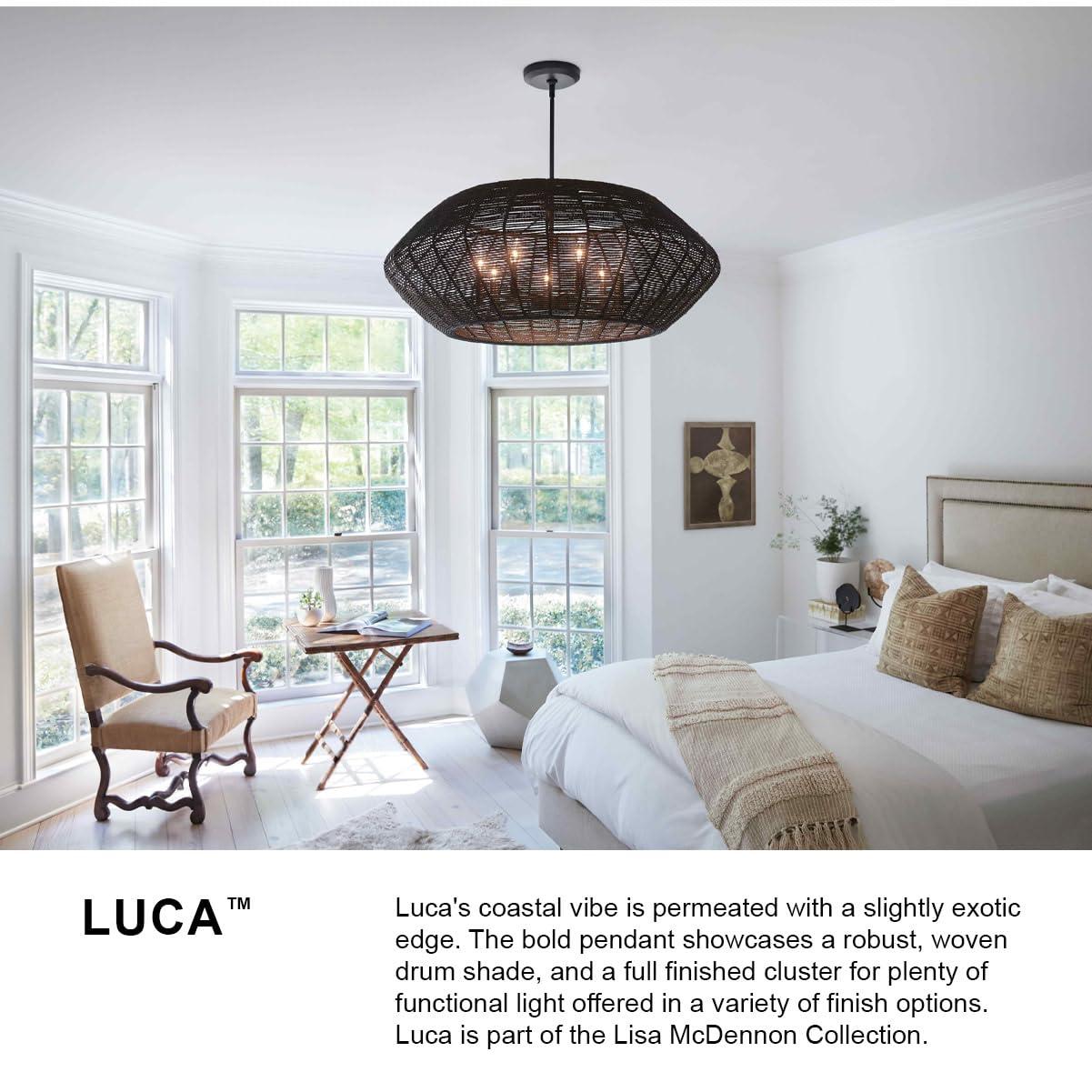 Hinkley Lighting - Luca - 15W 3 LED Small Convertible Chandelier In Coastal