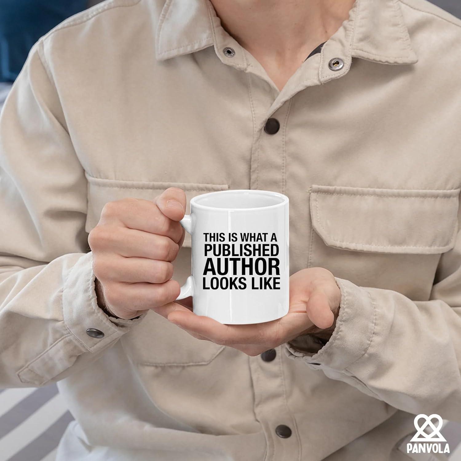 This Is What a Published Author Looks Like, Author's Coffee & Tea Gift Mug Cup (11oz)