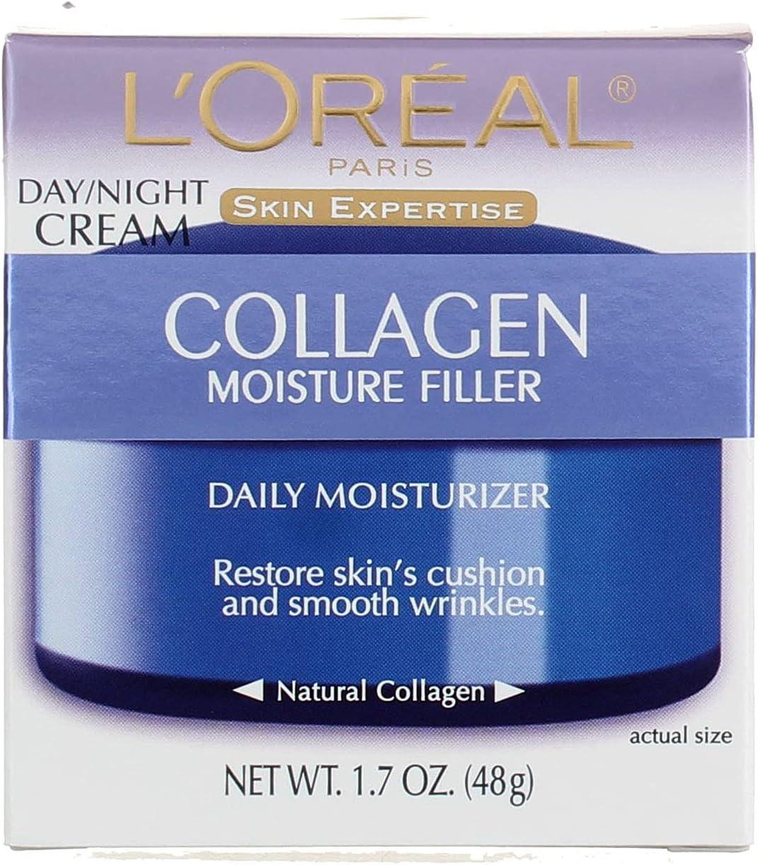 L'Oreal Paris Collagen Moisture Filler Anti-Aging Night Cream, 1.7 oz