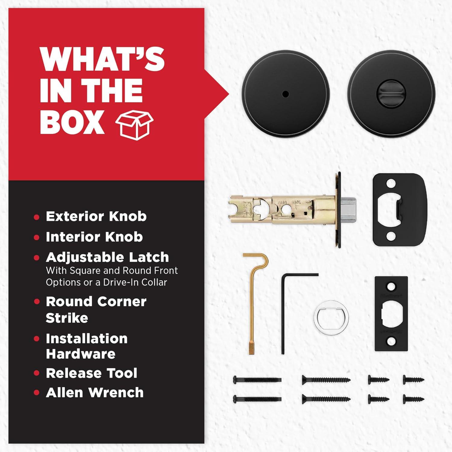 Pismo Privacy (Bed & Bath) Circle Knob