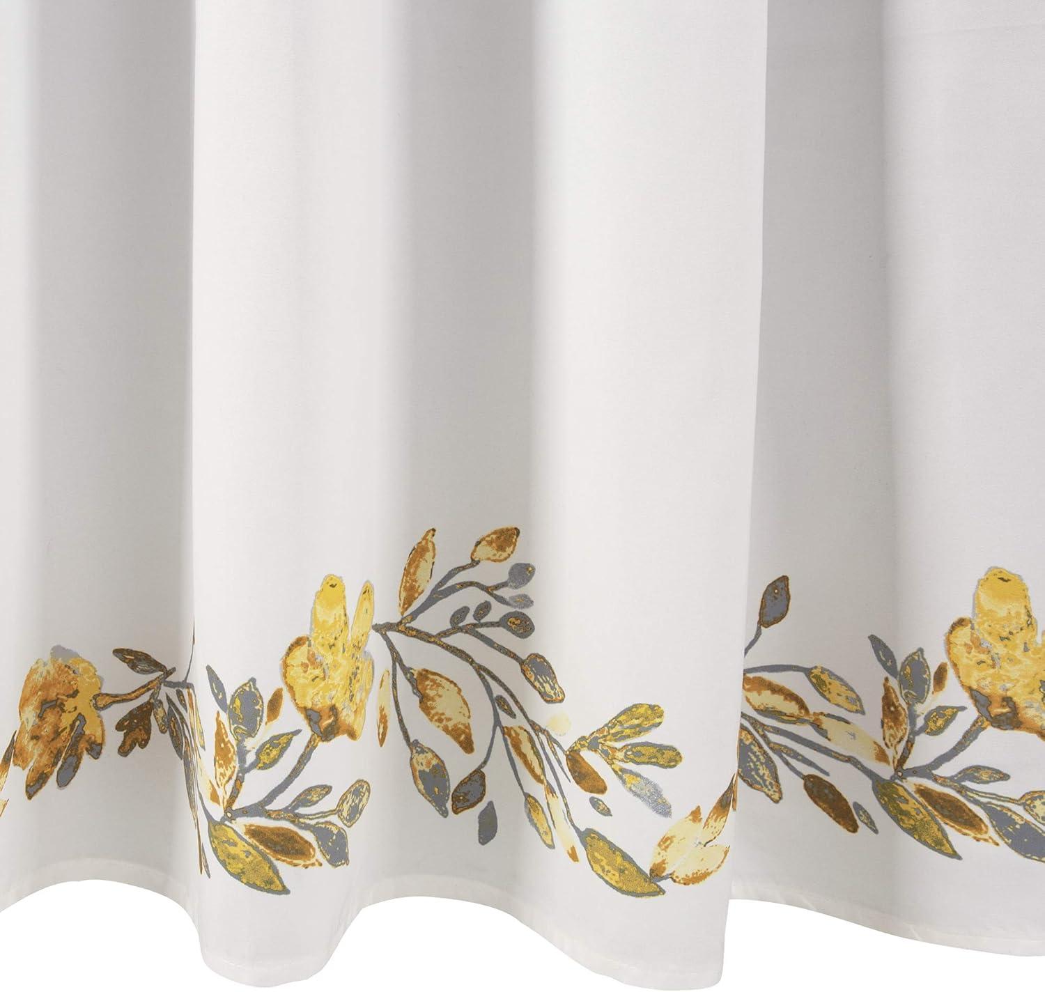 Lush Decor Tanisha Floral Shower Curtain