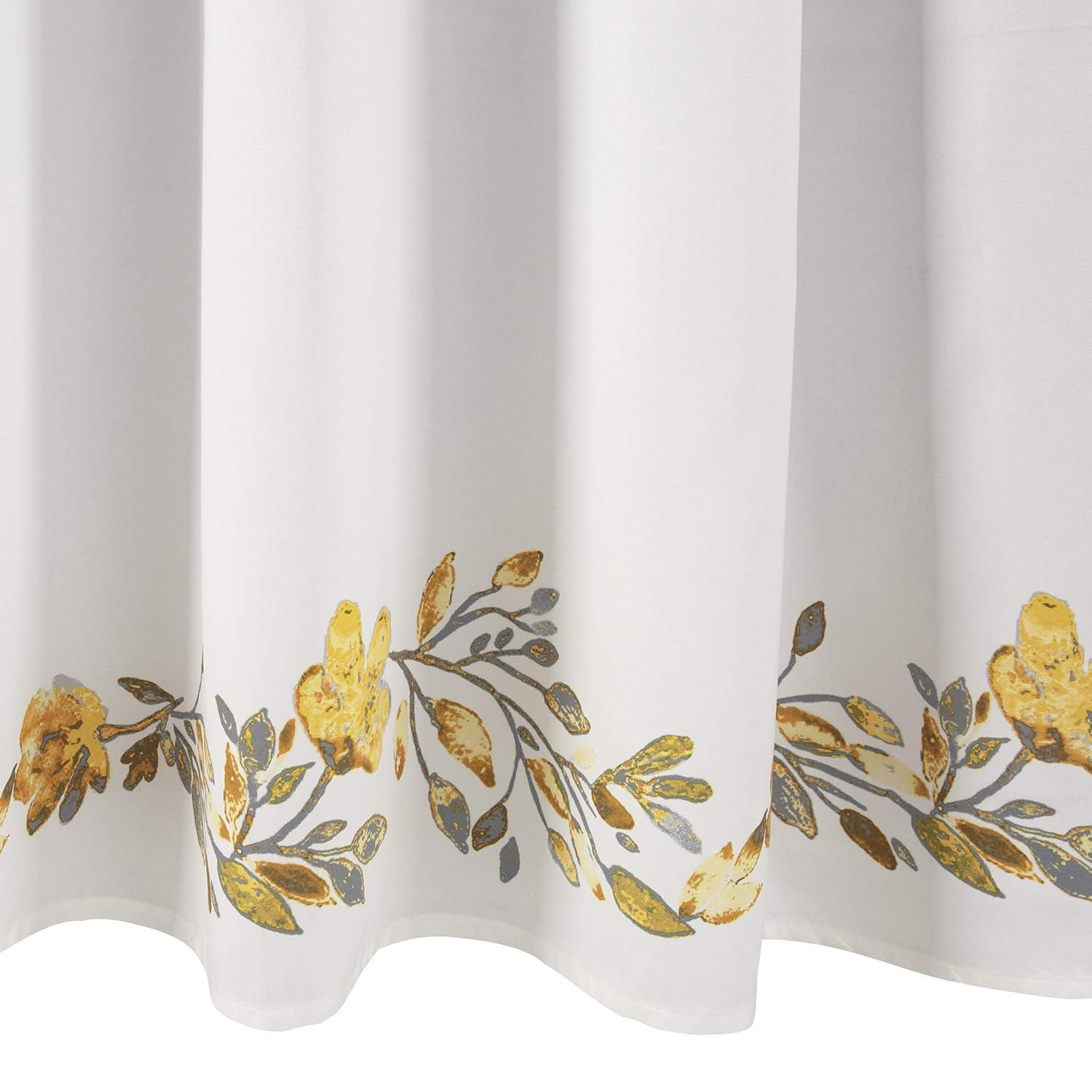 Lush Decor Tanisha Floral Shower Curtain