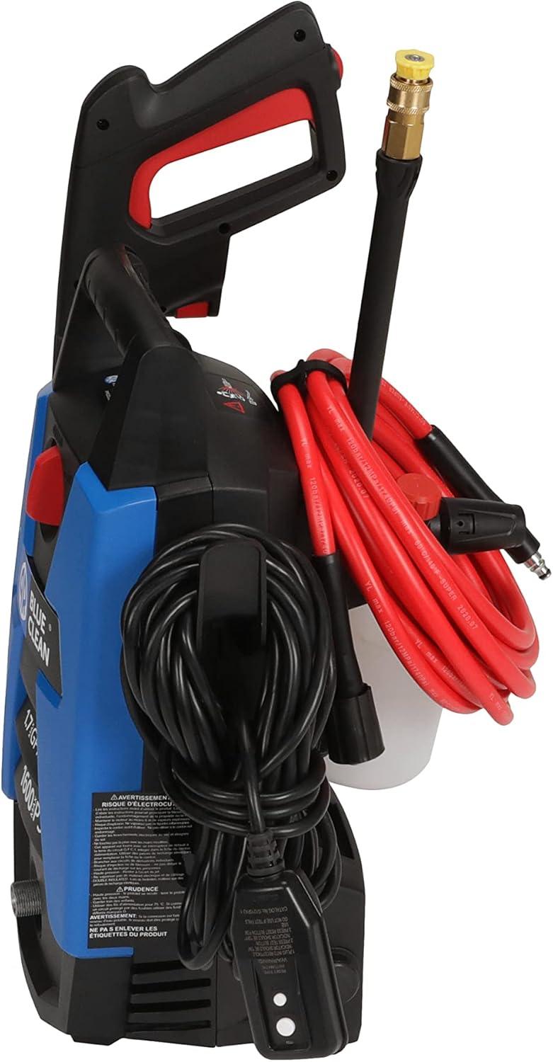 AR Blue Clean BC111HS Electric Pressure Washer - 1600 PSI, 1.7 GPM, 12.5 Amps