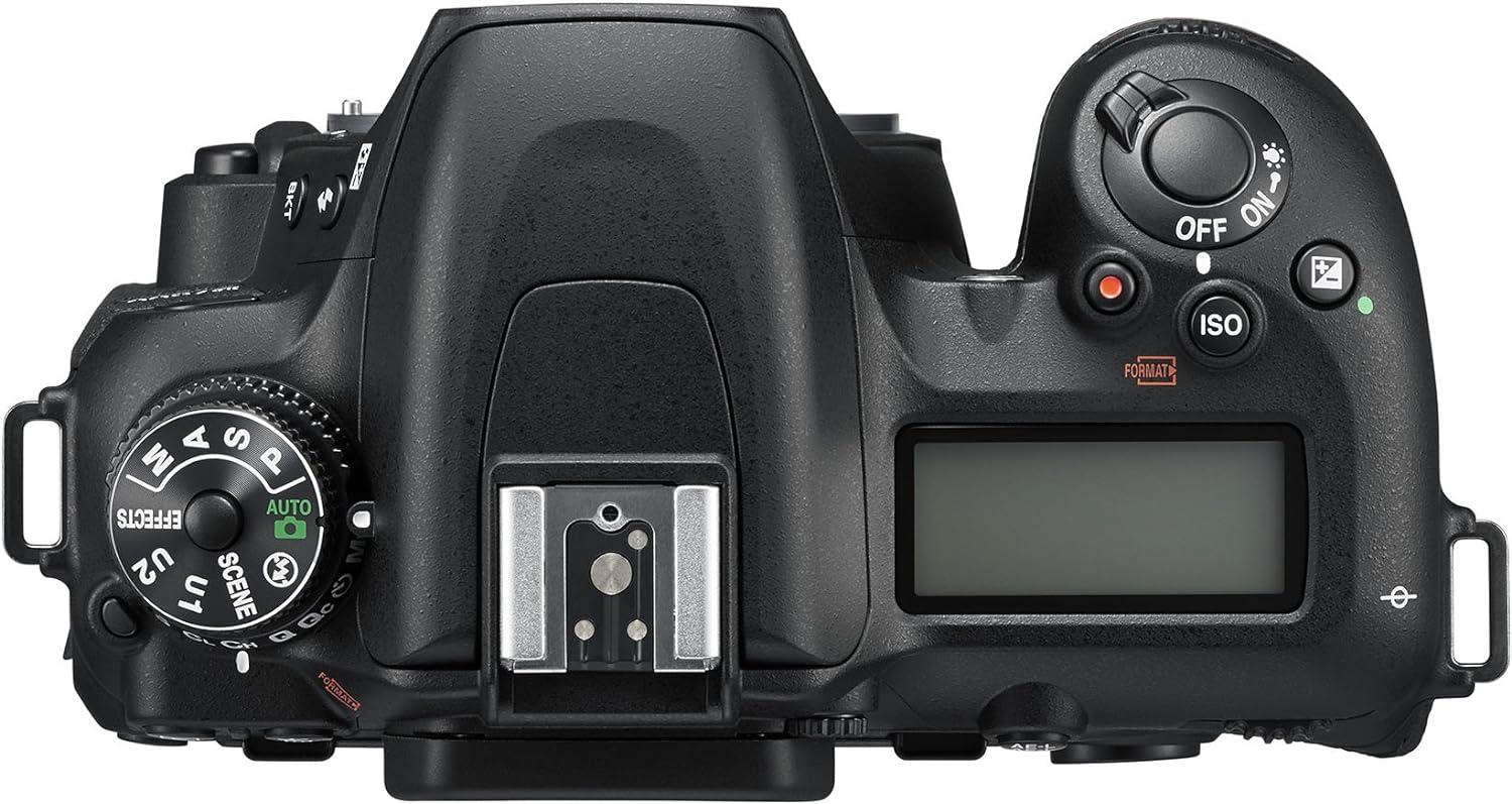 Nikon D7500 DX-Format DSLR Camera (Body Only, Black)