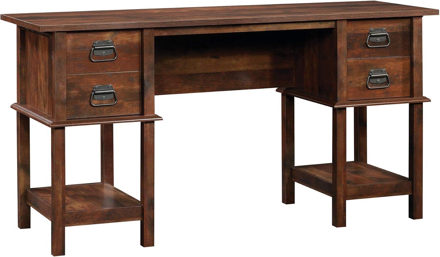 Viabella Desk Dark Brown - Sauder