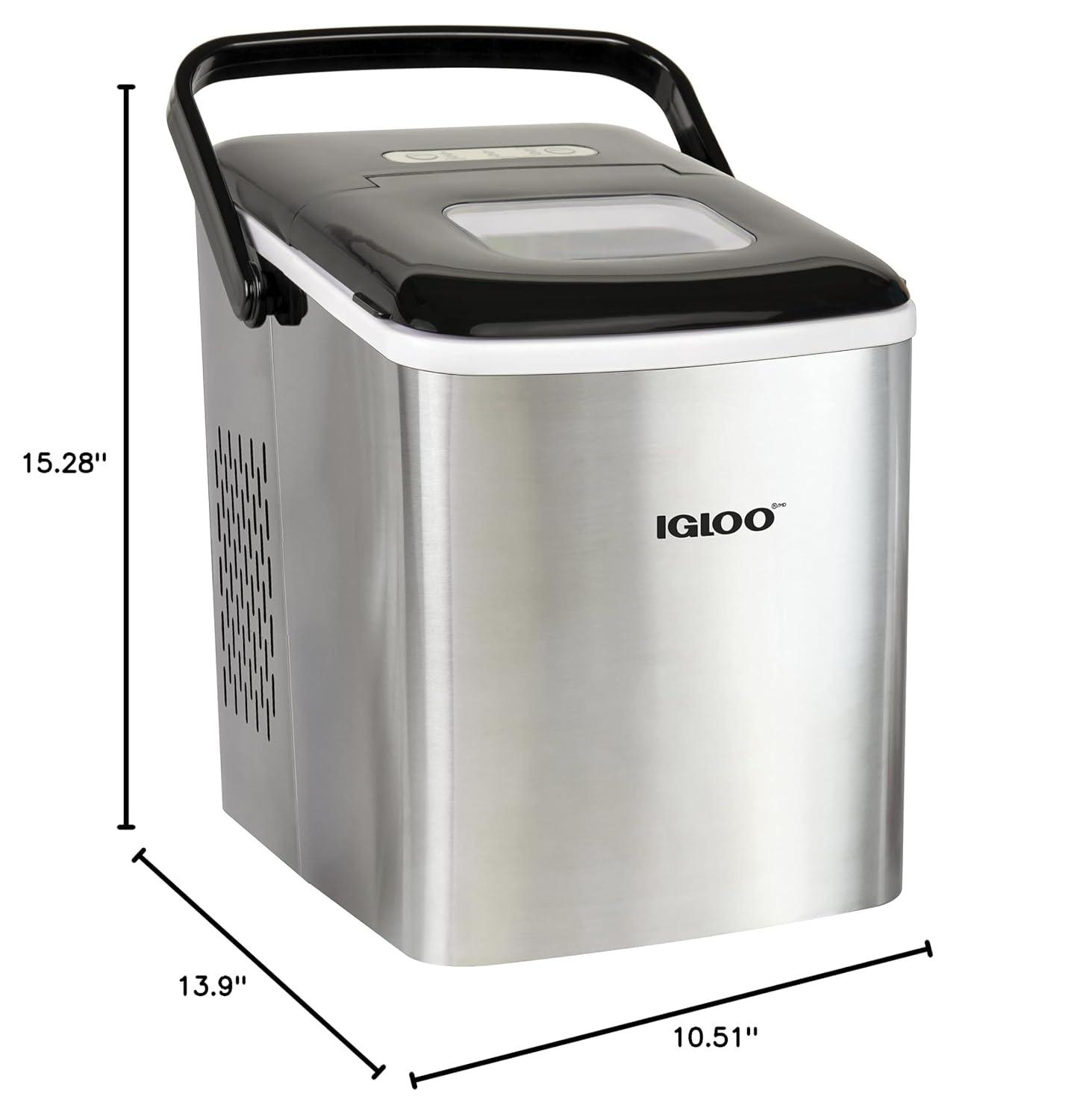 Igloo Igloo Automatic Self-Cleaning 26-Pound Ice Maker
