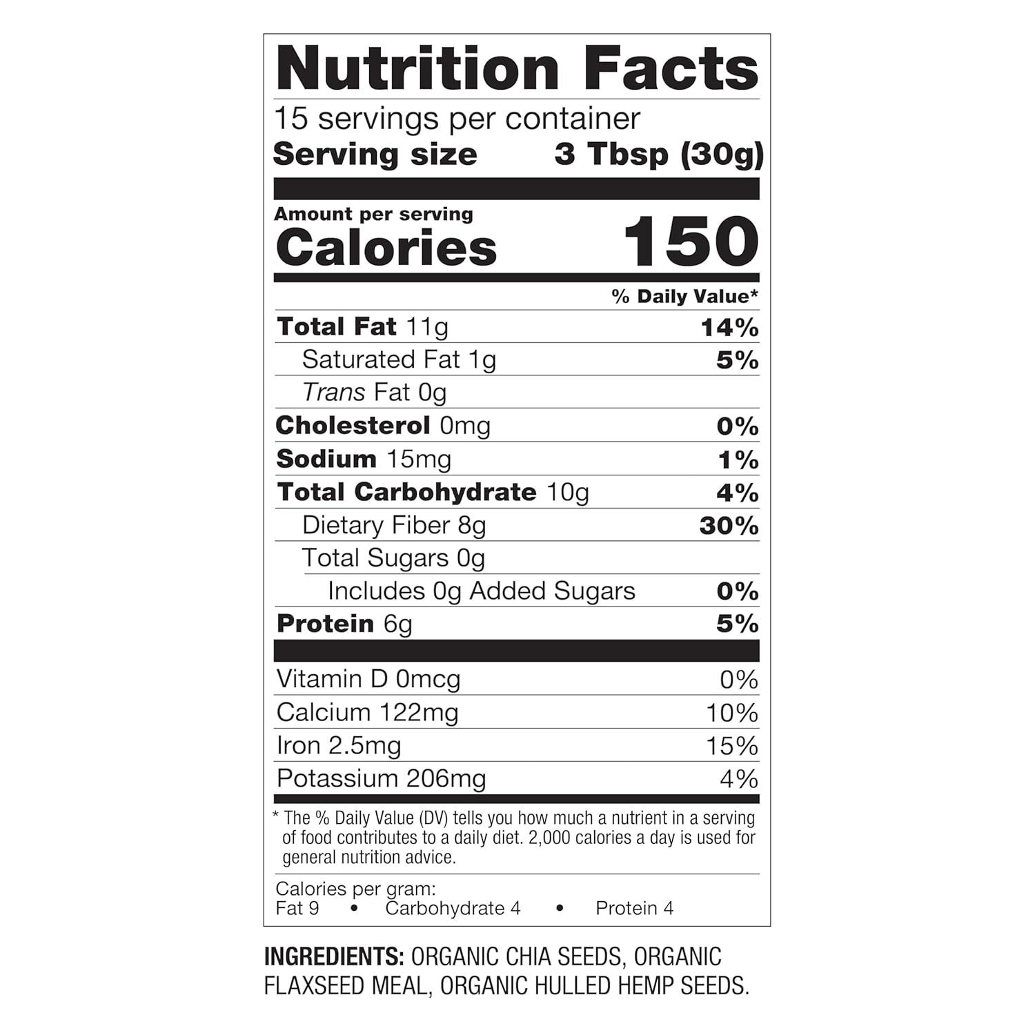 BetterBody Foods Super Seed Blend - 16oz
