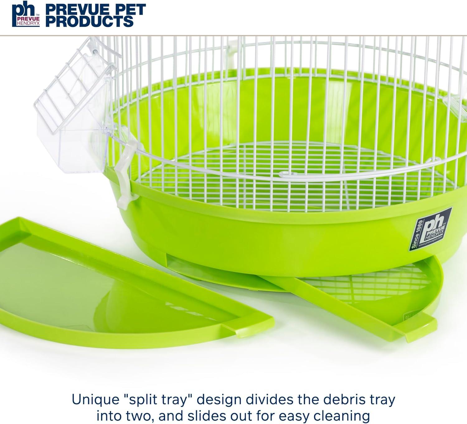 Prevue Pet Products SP31999G Classic Round Bird Cage, Green,1/2"