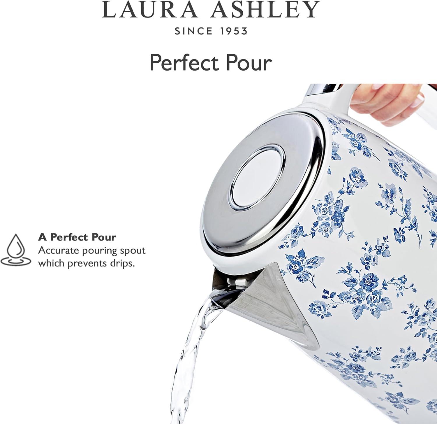 Laura Ashley Stainless Steel Jug Kettle