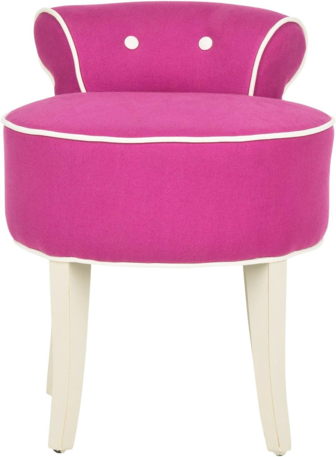 Georgia Vanity Stool - Stone - Safavieh