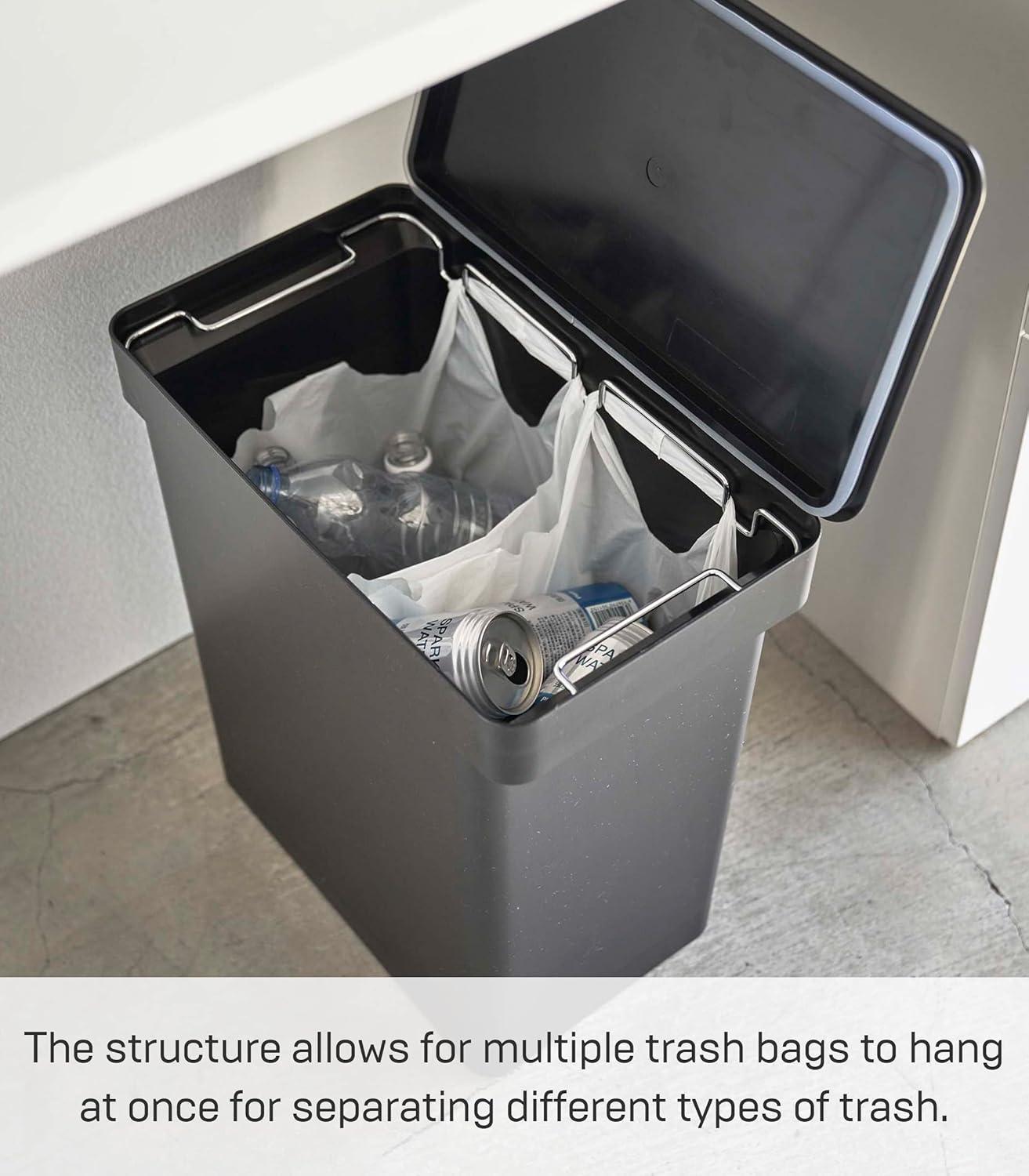 Yamazaki Home Tower 6.6 Manual Lift Trash Can
