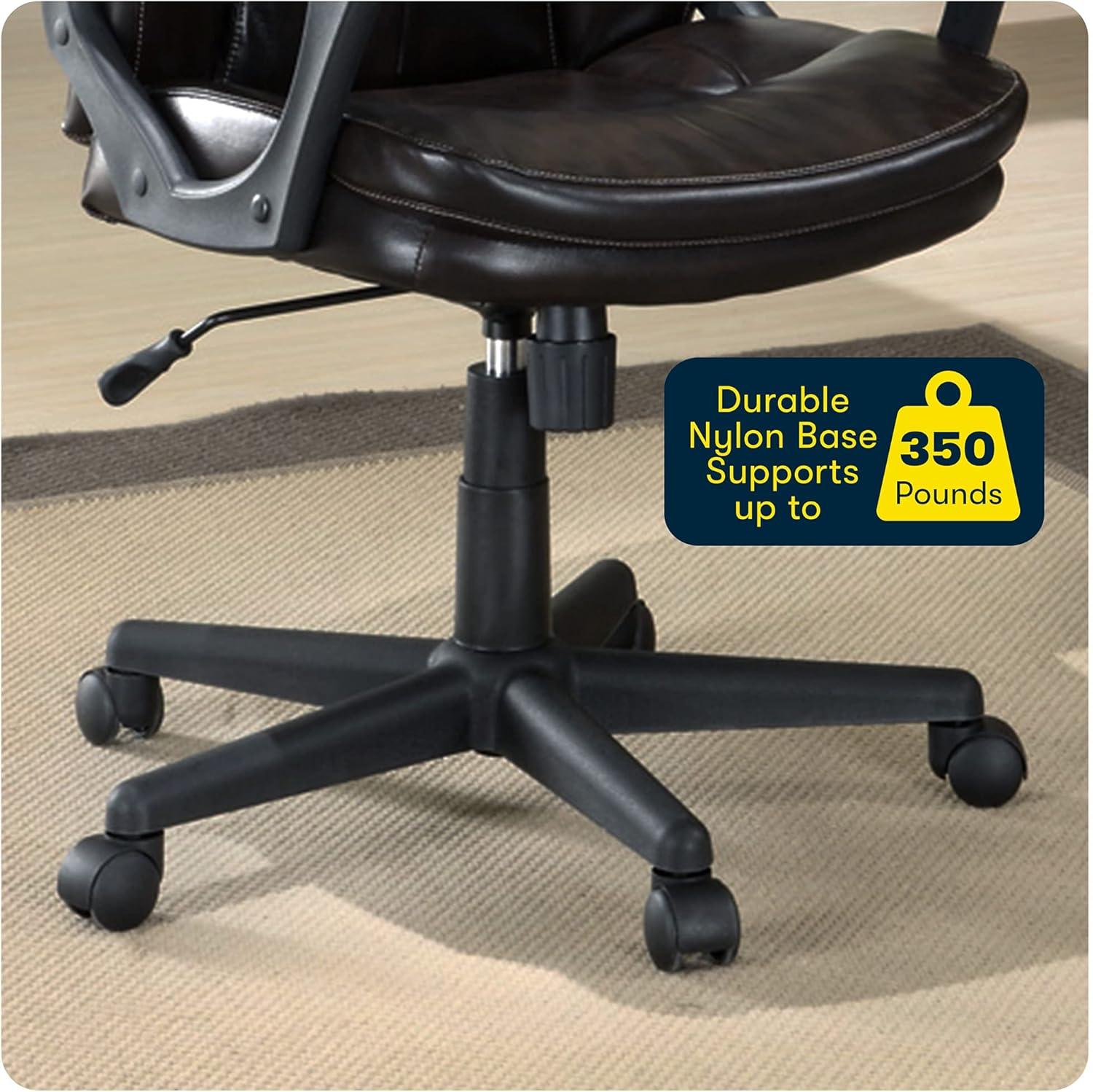 Serta Serta Mitchell Ergonomic Manager's Office Chair, Roasted Chestnut Brown