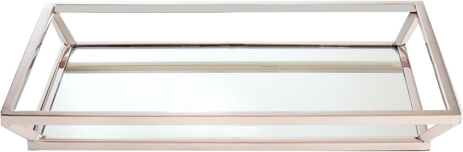 Leeber 72467 12 x 6.5 x 2 Beam Mirrored Tray