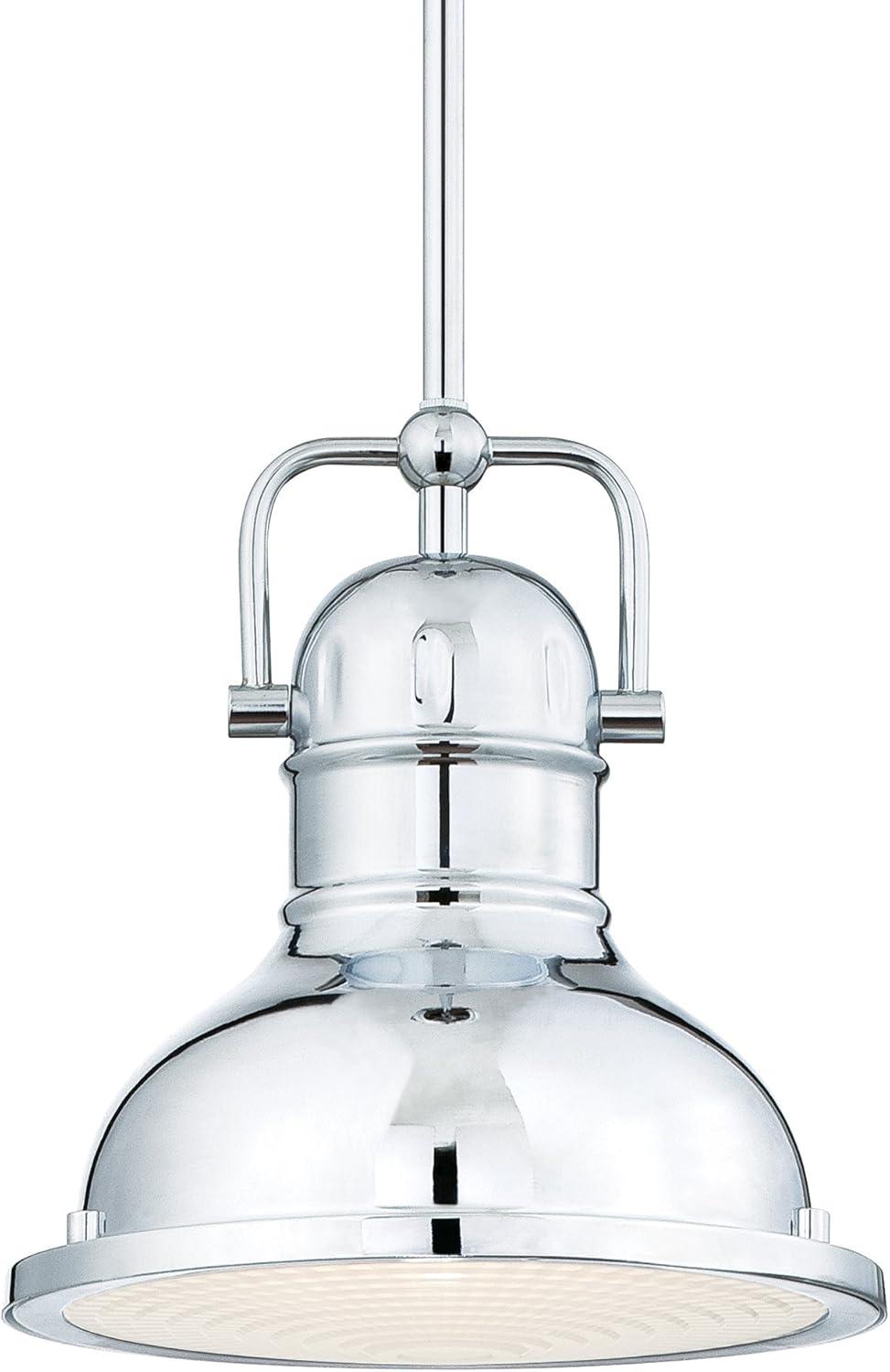 Westinghouse Boswell LED Pendant Chrome Finish Frosted Prismatic Lens