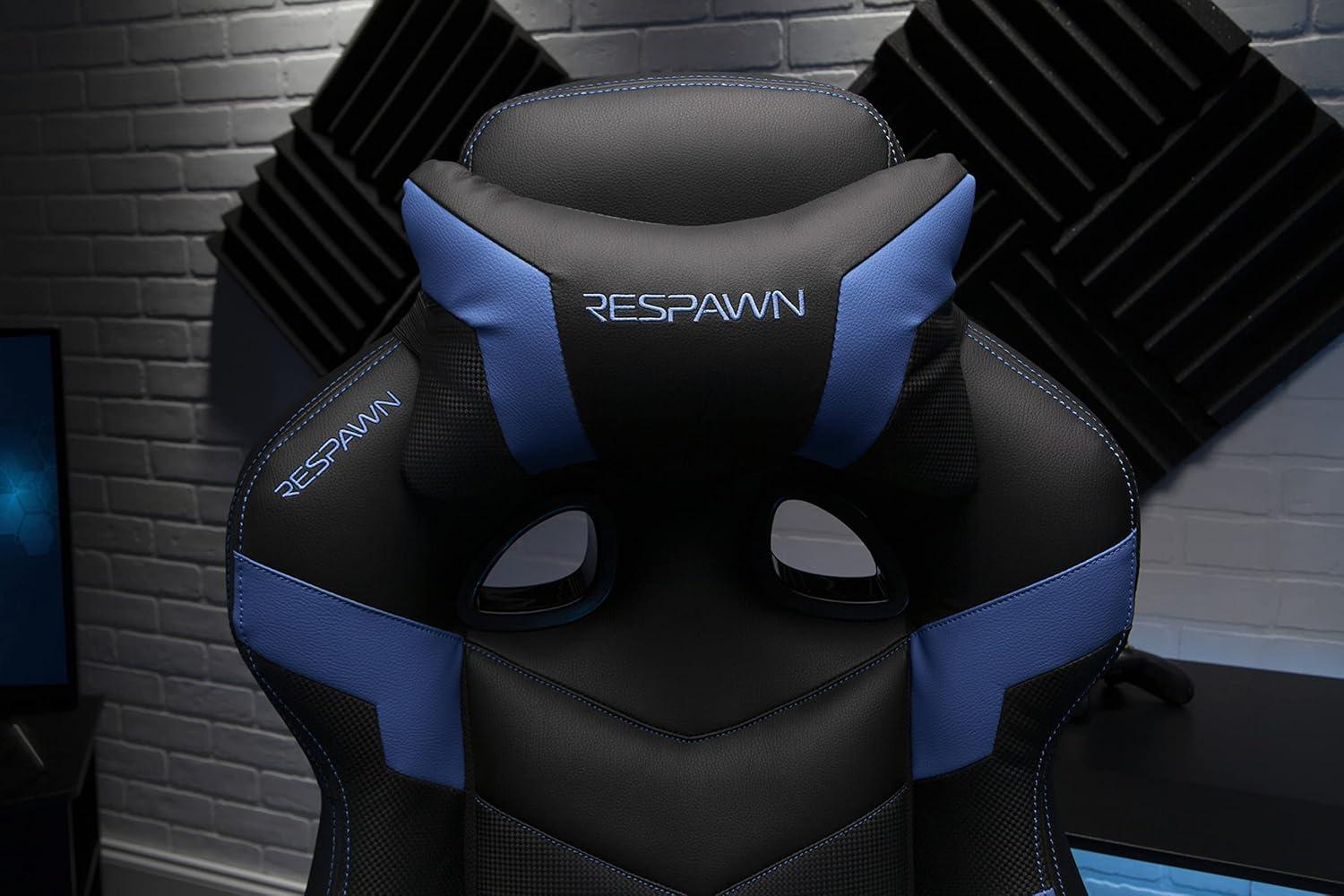 Respawn RESPAWN 110 Pro Gaming Chair - Gaming Chair with Footrest, Reclining Gaming Chair, Video Gaming Computer Desk Chair, Adjustable Desk Chair, Gaming Chairs For Adults With Headrest Pillow