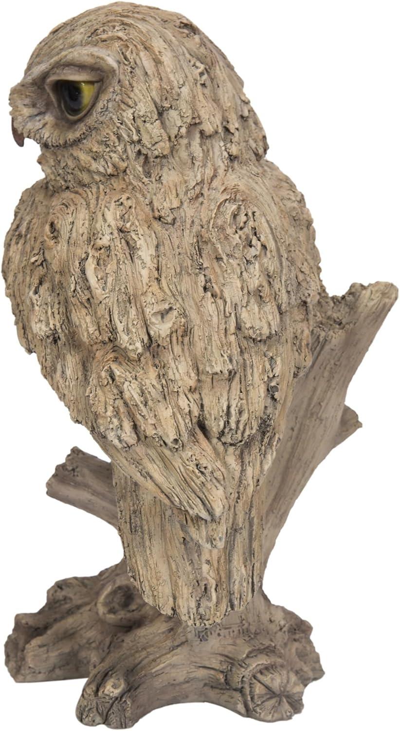 Trumpet Owl -Driftwood Look