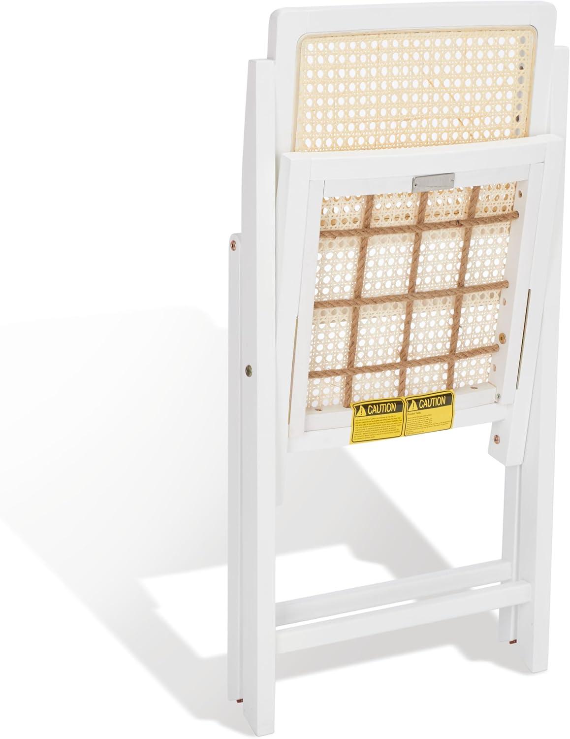 Dan Rattan Folding Dining Chair