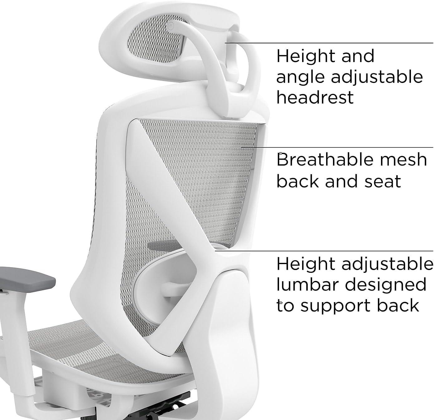 Union & Scale FlexFit Dexley Mesh Task Chair Gray (UN61365)