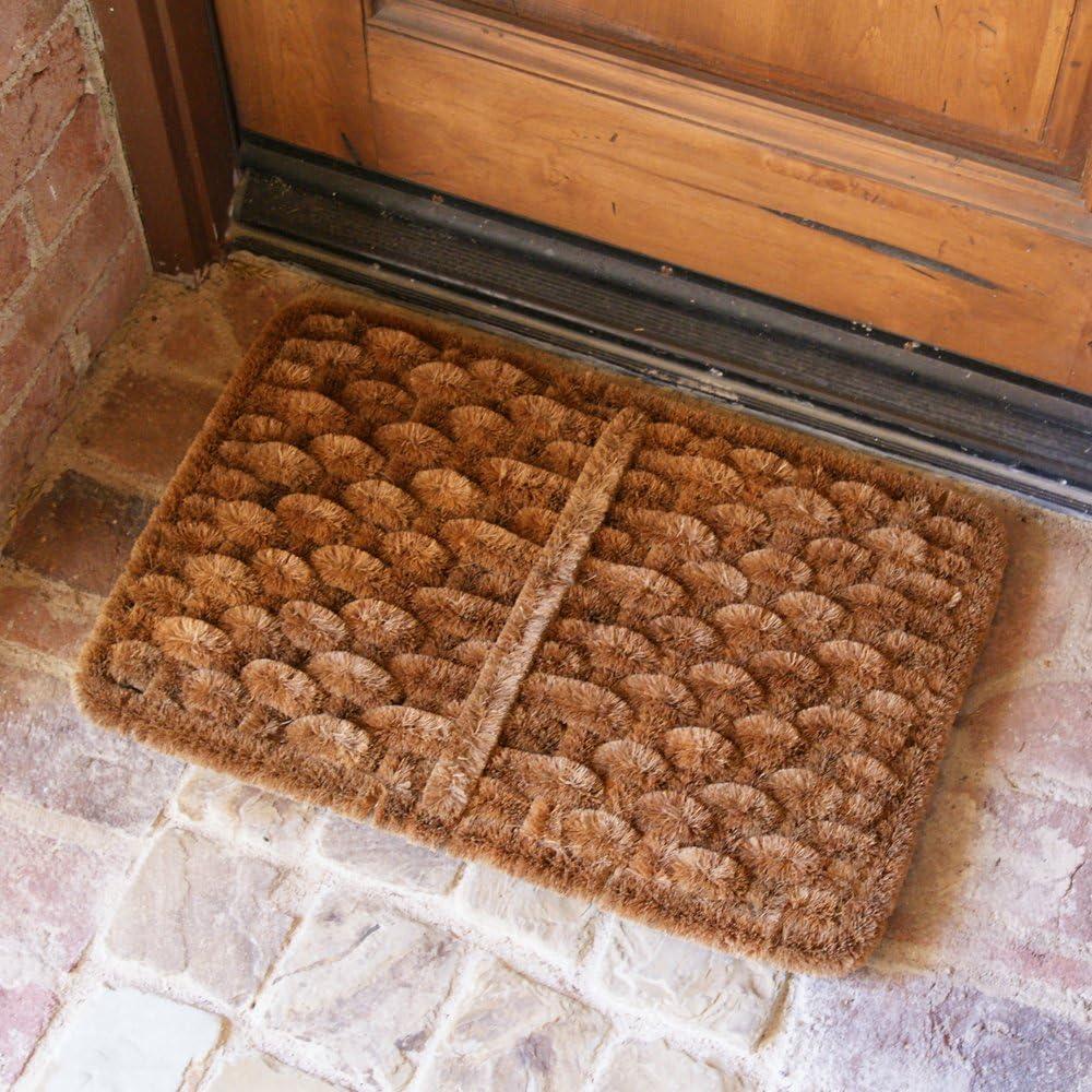 Rubber-Cal, Inc. Shiraz Coco Coir 24 in. x 16 in. Outdoor Door Mat