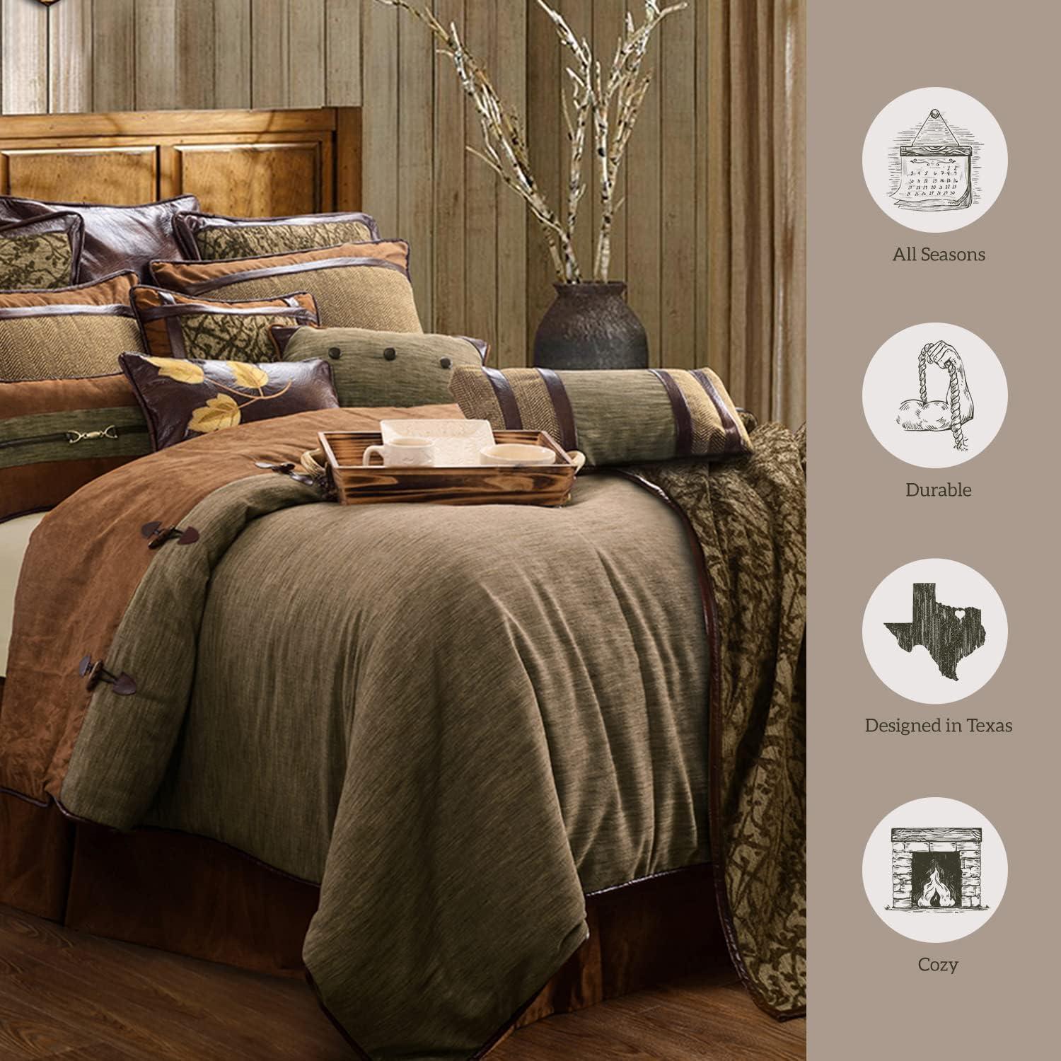 Hiend Accents Unisex Highland Lodge Twin Comforter 5 Piece - LG1860-TW-OC One Size