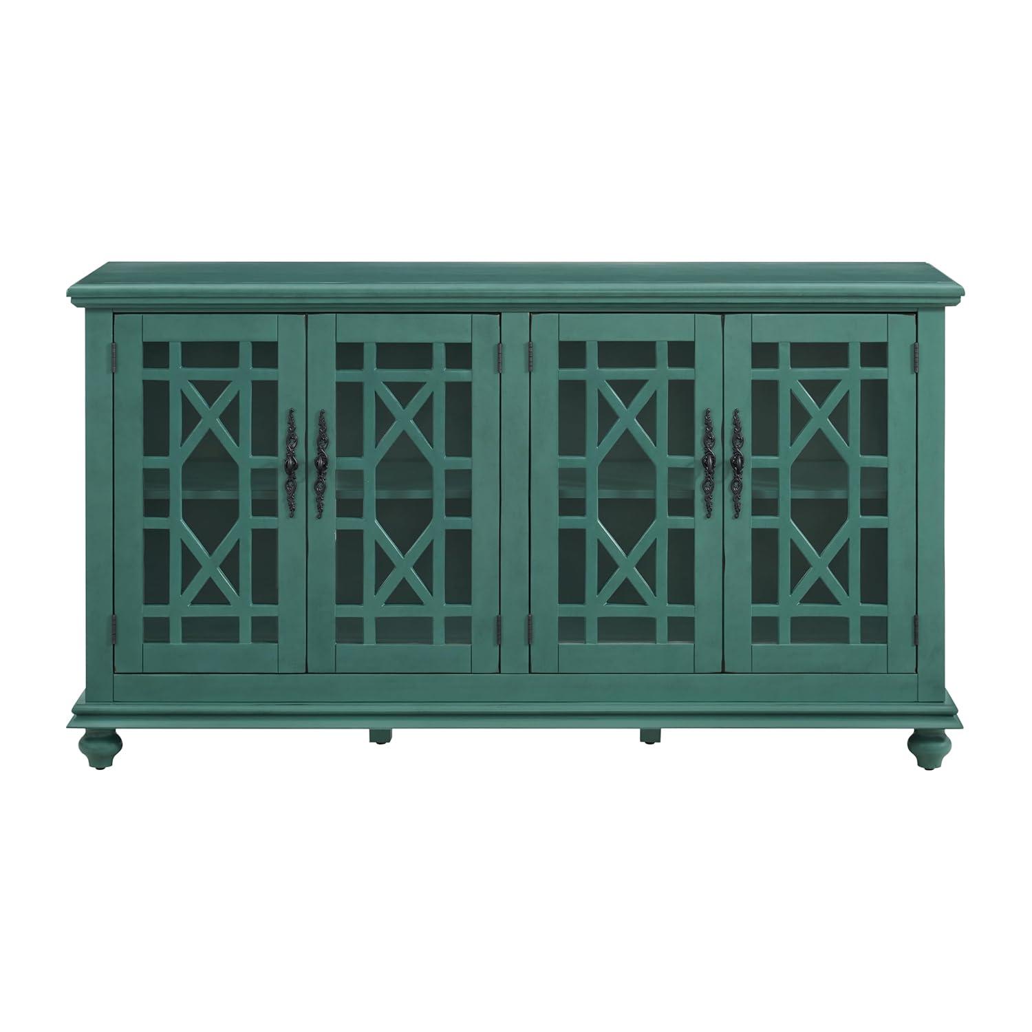 Martin Svensson Home Jules 63" TV Stand Teal Green Finish