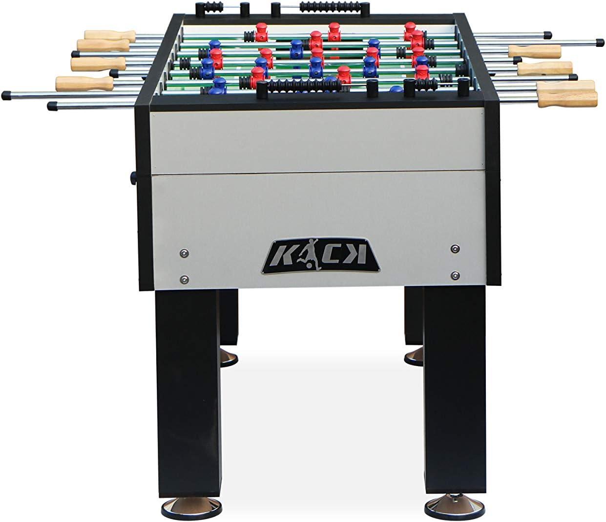 Titan 55" Gray and Black Tournament Foosball Table