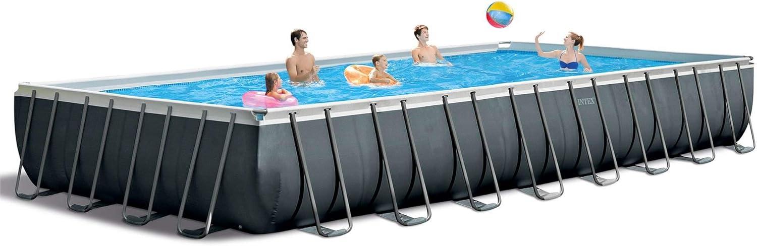 Intex 26373EH 32' x 16' x 52" Rectangular Ultra XTR Frame Swimming Pool w/ Pump