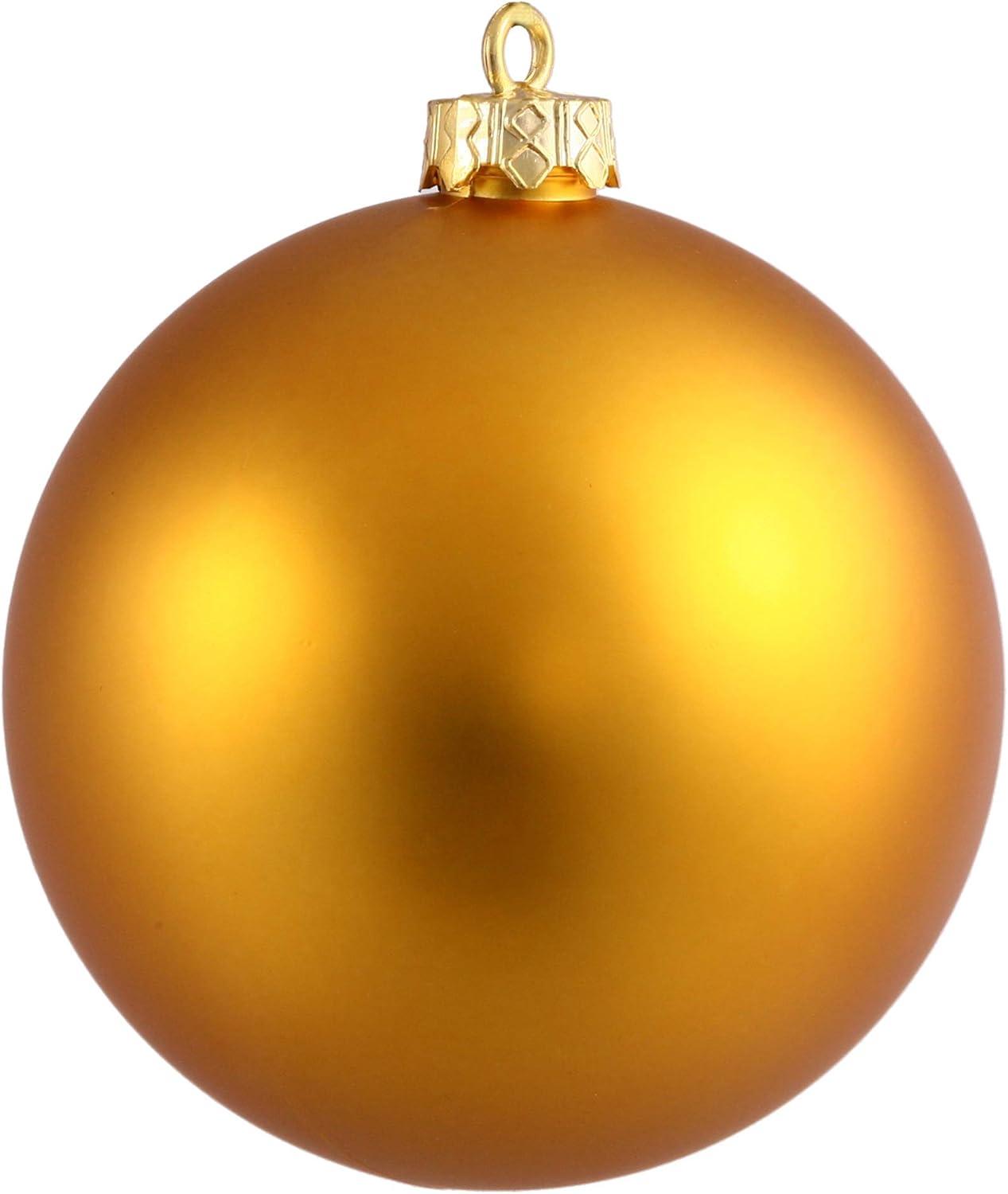 Vickerman Antique Gold Ball Ornament